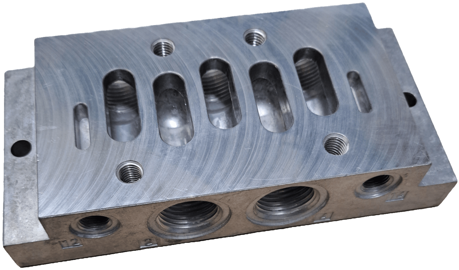 Bosch / Aventics Einzelanschlussplatte, Gewindeanschlüsse seitlich / 1825503149 - #product_category# | Klenk Maschinenhandel