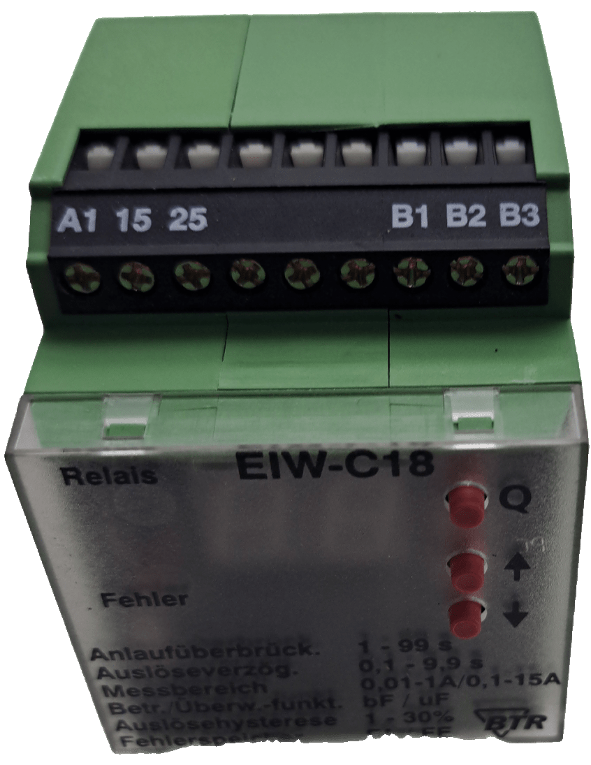BTR EIW-C18 Strommeßrelais - #product_category# | Klenk Maschinenhandel