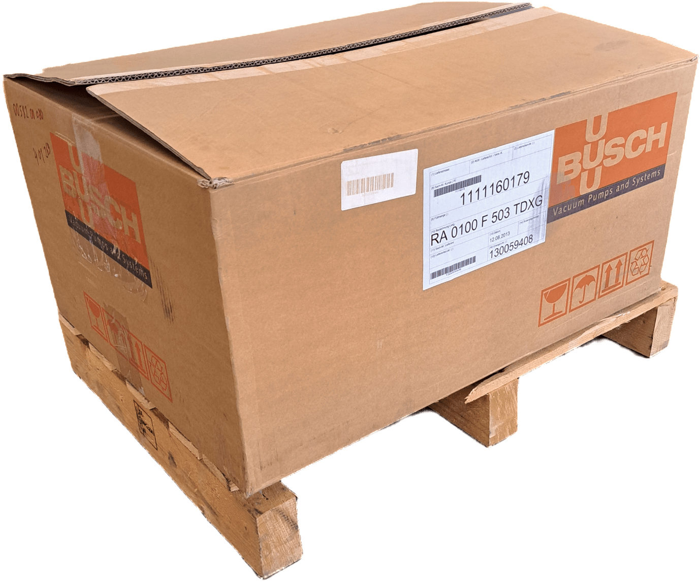 Busch Drehschieber-Vakuumpumpe RA 0100 F 503 TDXG - #product_category# | Klenk Maschinenhandel