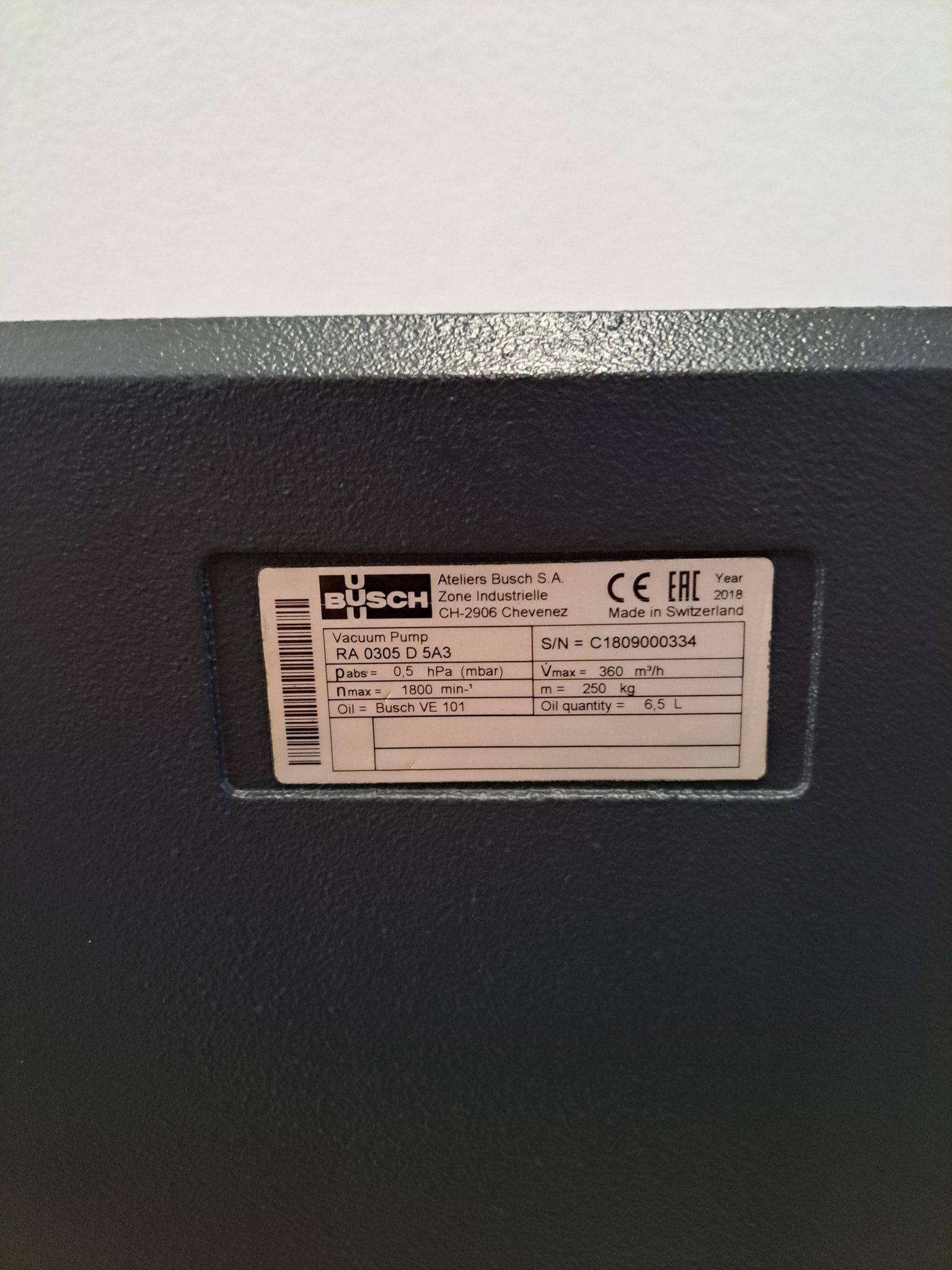 BUSCH RA 0305 D 5A3 - #product_category# | Klenk Maschinenhandel