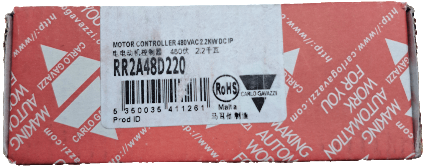 Carlo Gavazzi Motor Controller RR2A48D220 - #product_category# | Klenk Maschinenhandel