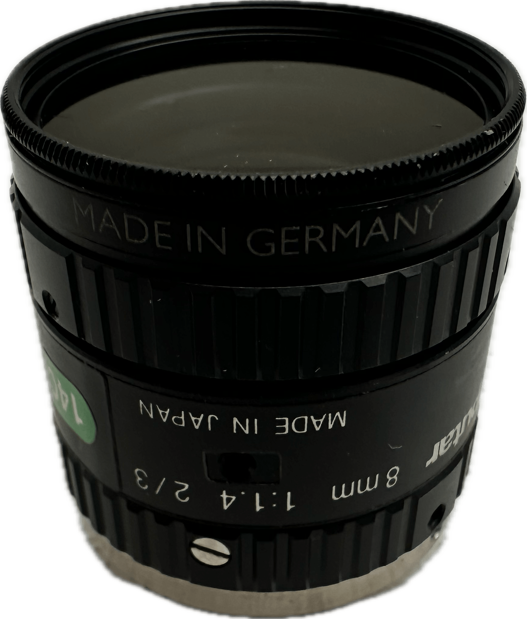 Computar C-Mount Objektiv mit einer festen Brennweite von 8 mm M0814-MP2 F1.4 f8mm 2/3" - #product_category# | Klenk Maschinenhandel