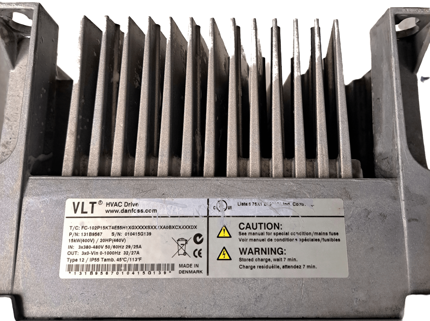 Danfoss VLT HAVAC Drive FC-102P15KT4E55H1XGXXXXSXXXXA0BXCXXXXDX - #product_category# | Klenk Maschinenhandel