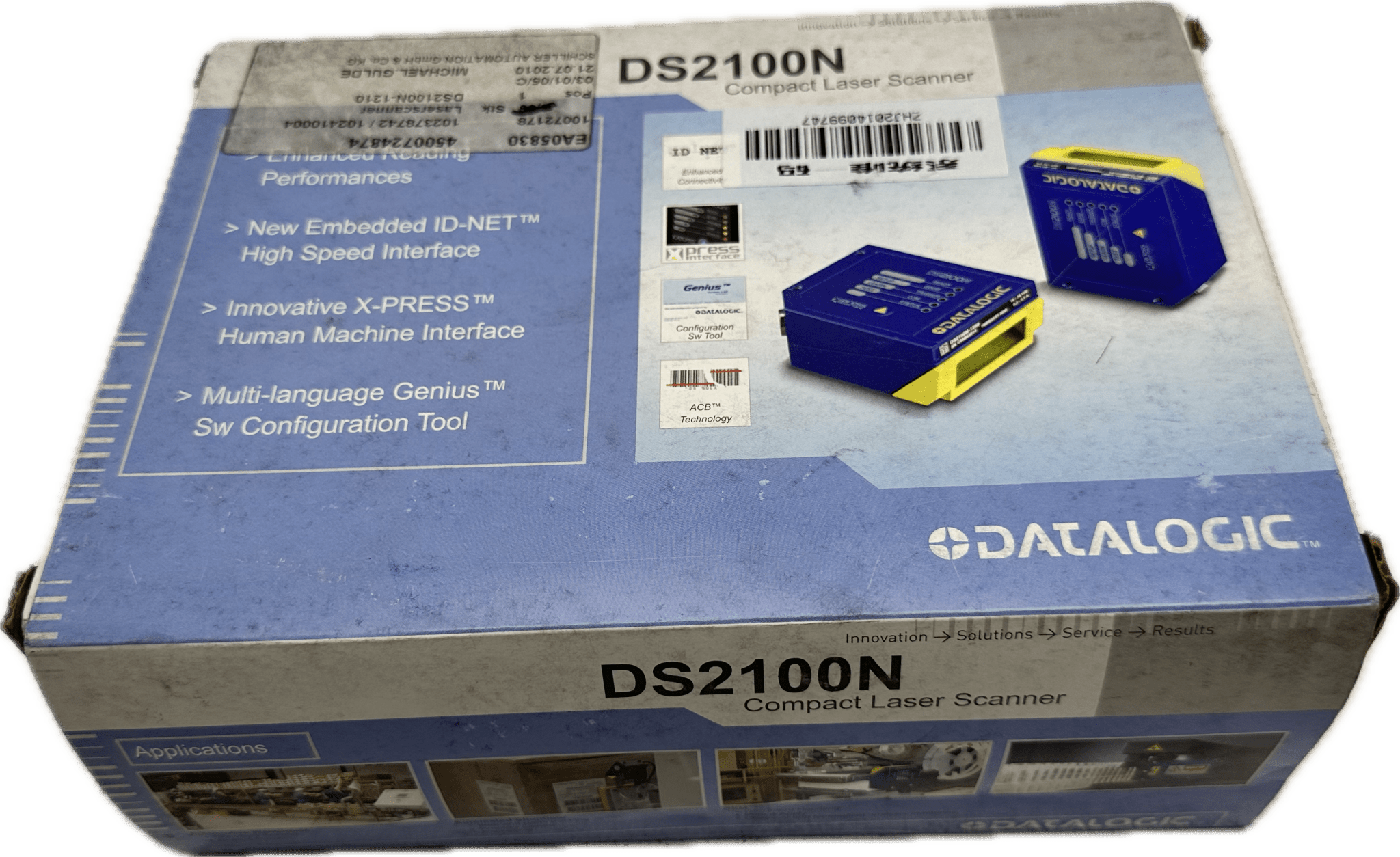 Datalogic Industrielles Nahbereichs-Laserscanning für automatisierte Lagerhaltung, Fertigungshallen und OEM-Anwendungen - #product_category# | Klenk Maschinenhandel