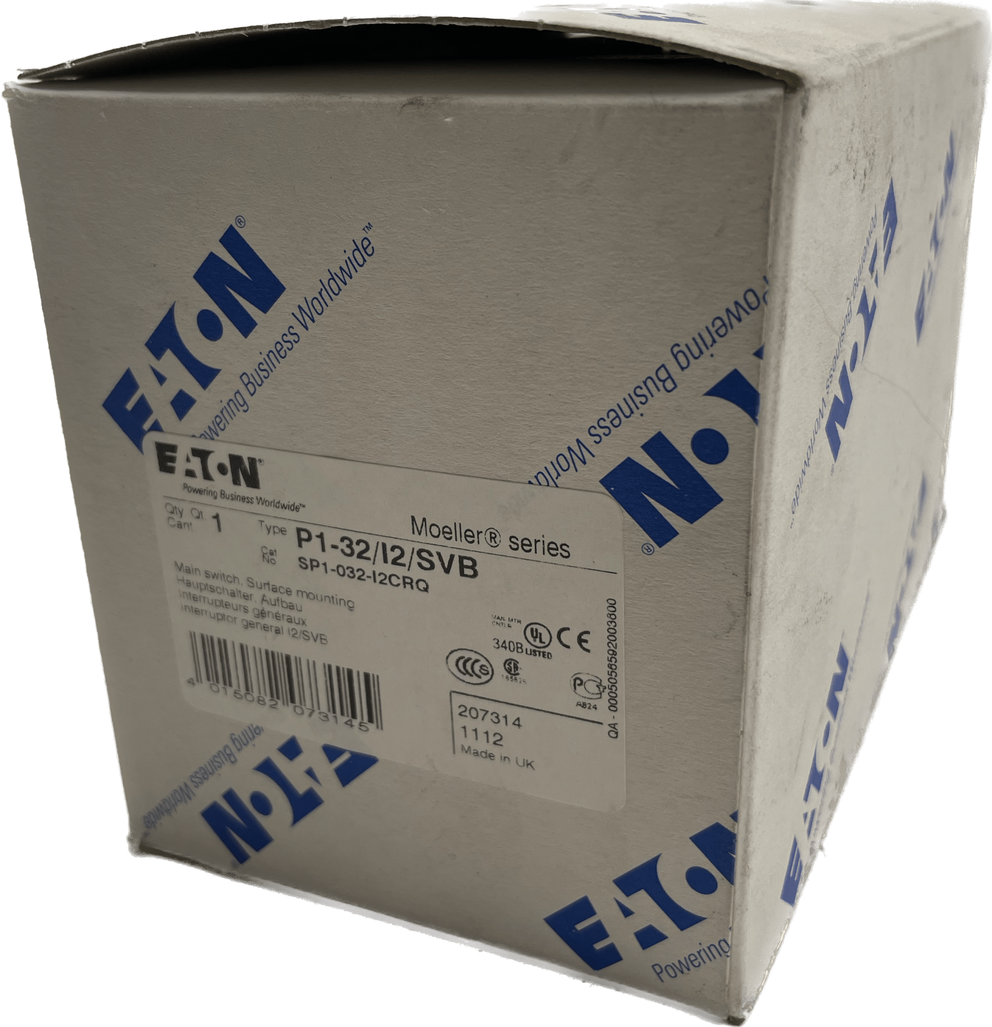 EATON Hauptschalter Aufbau P1-32/I2/SVB - #product_category# | Klenk Maschinenhandel