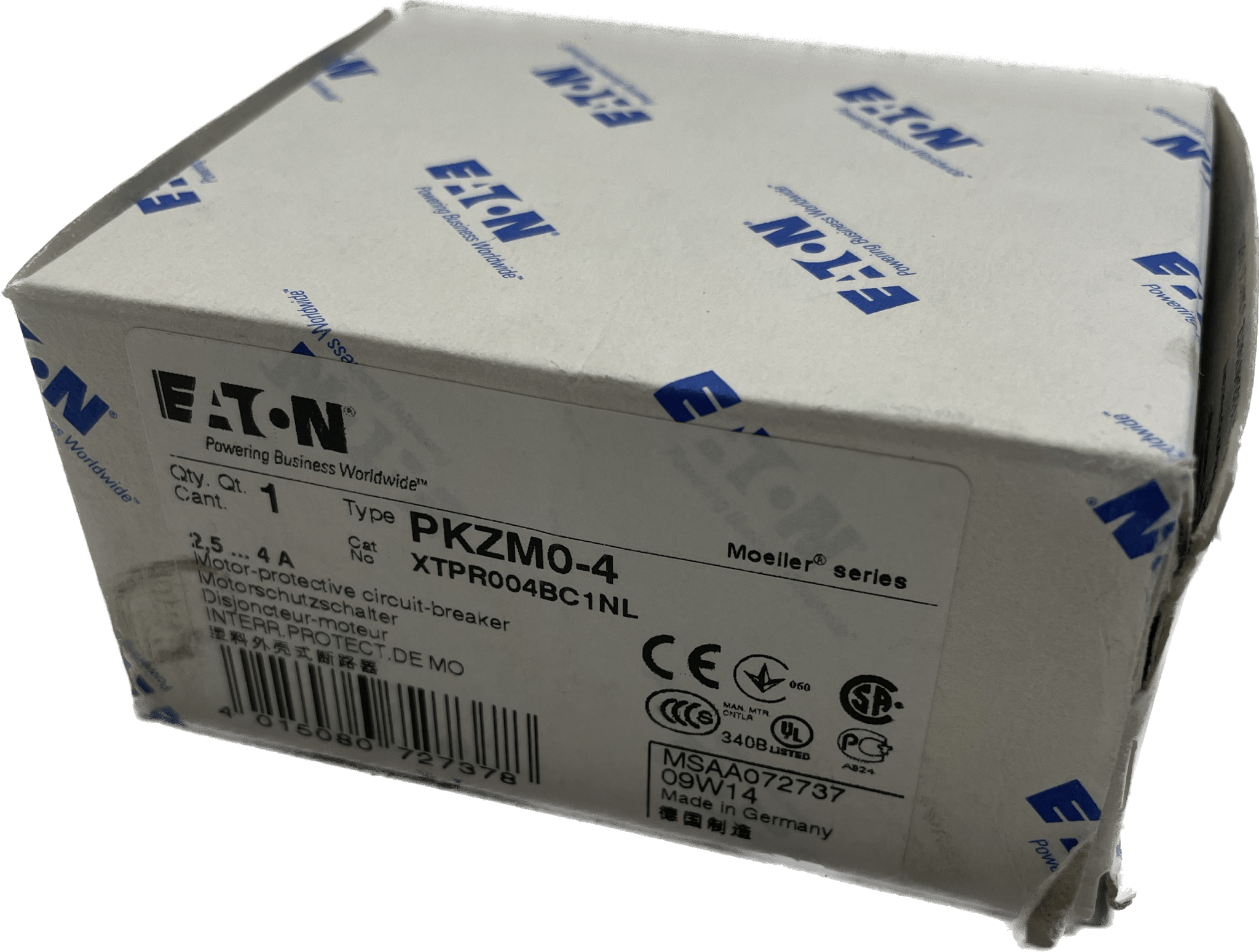 EATON Motorschutzschalter mit Drehschalter PKZM0-4 - #product_category# | Klenk Maschinenhandel