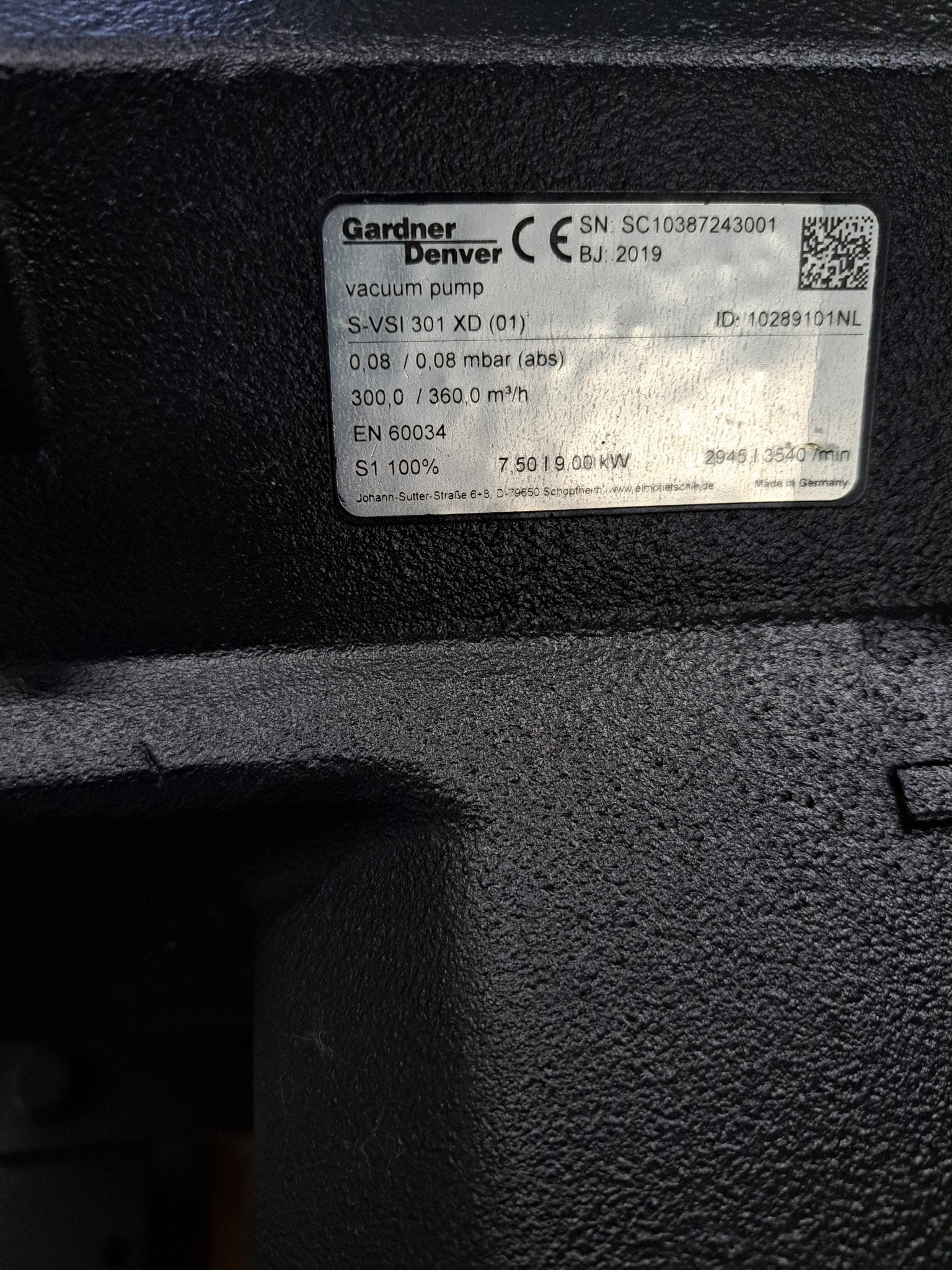 Elmo Rietschle S-VSI 301 XD(01) - #product_category# | Klenk Maschinenhandel