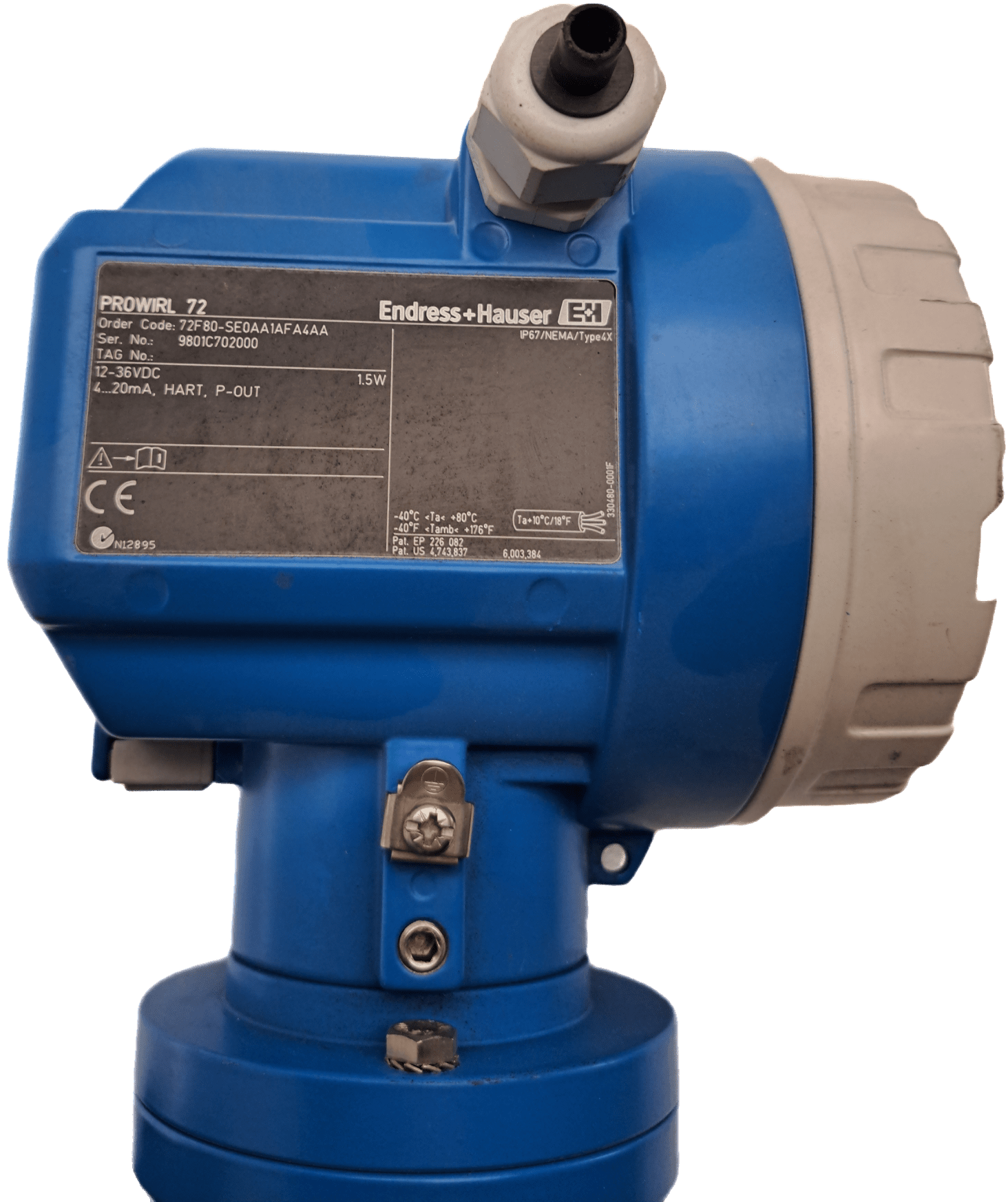 Endress & Hauser Prowirl 72F80-SE0AA1AFA4AA - #product_category# | Klenk Maschinenhandel