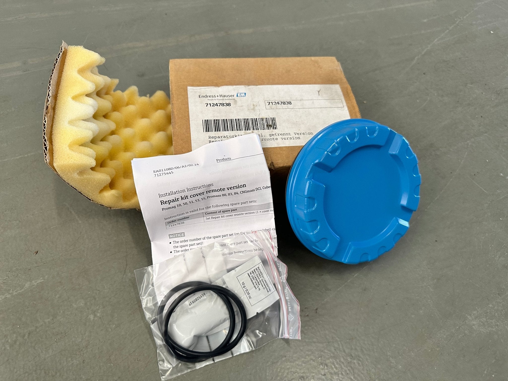 Endress & Hauser Reperaturkit Deckel, getrennte Version - #product_category# | Klenk Maschinenhandel