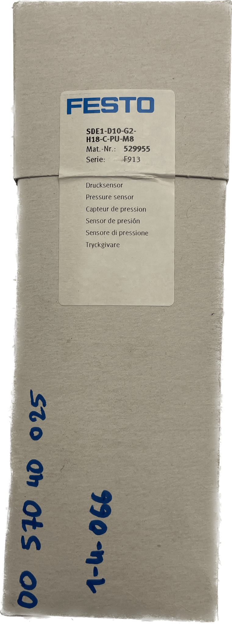 Festo Drucksensor SDE1-D10-G2-H18-C-PU-M8 - #product_category# | Klenk Maschinenhandel