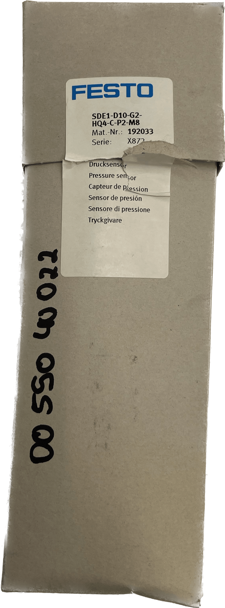 Festo Drucksensor SDE1-D10-G2-HQ4-C-P2-M8 - #product_category# | Klenk Maschinenhandel