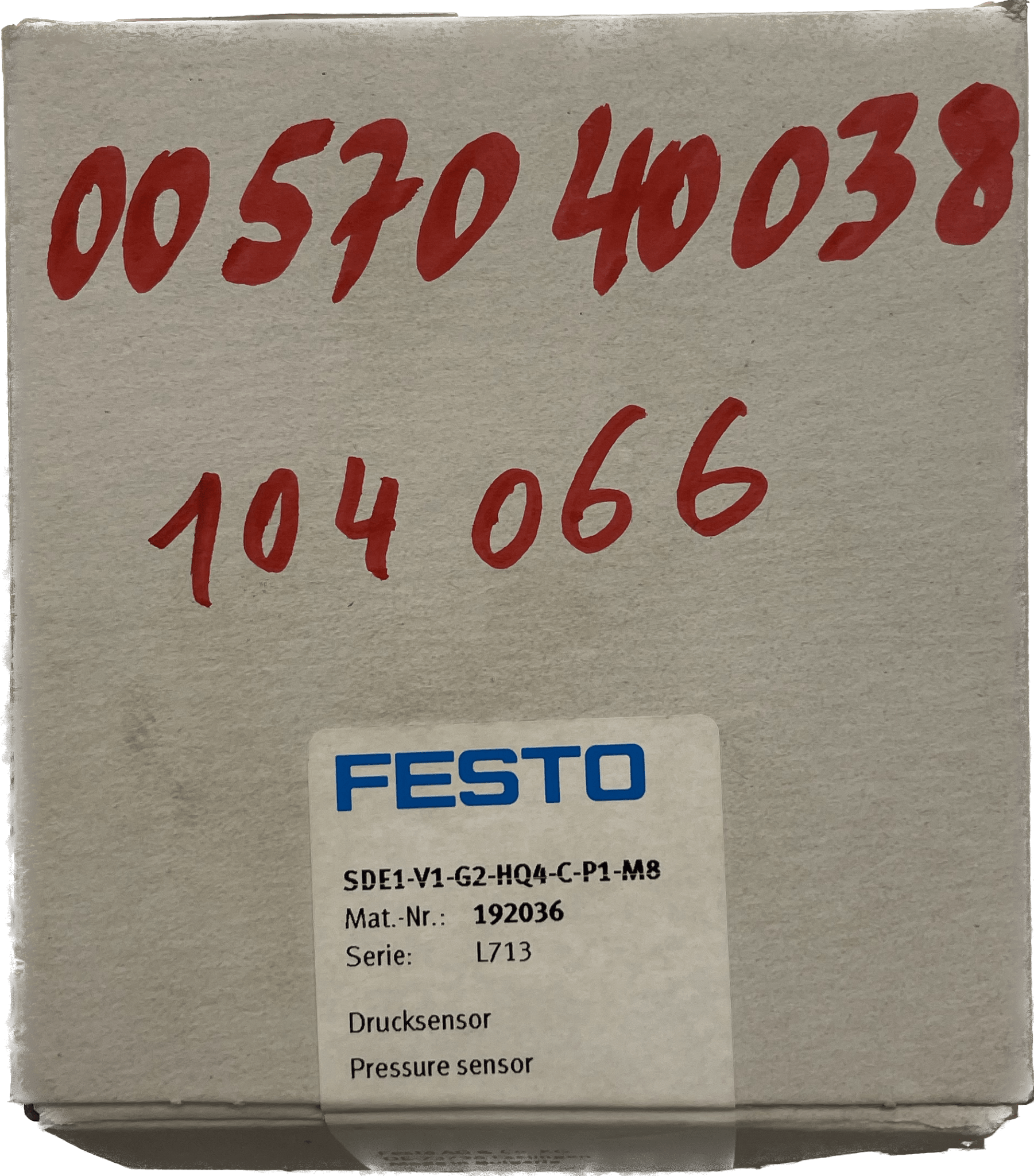 Festo Drucksensor SDE1-V1-G2-HQ4-C-P1-M8 - #product_category# | Klenk Maschinenhandel