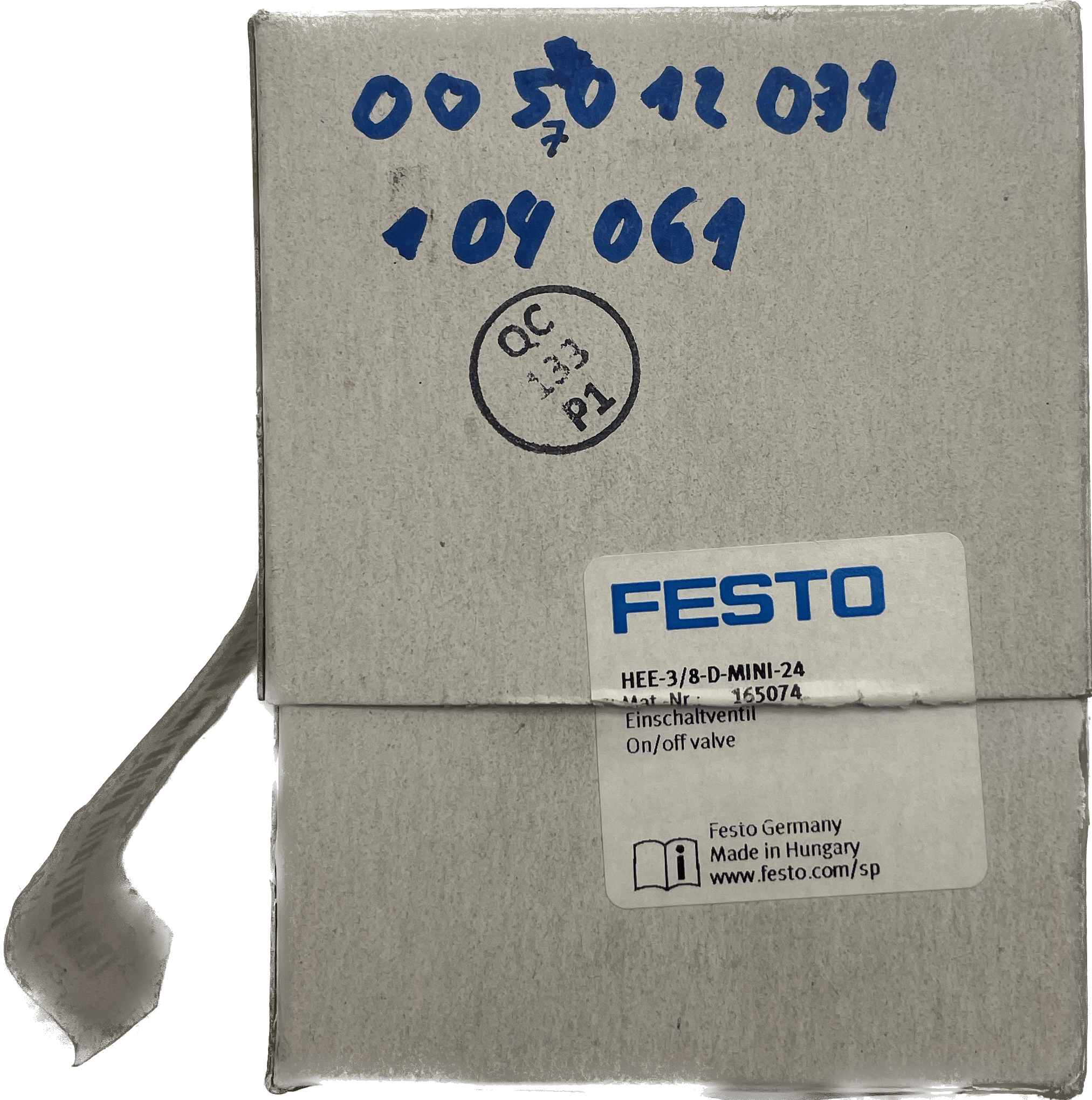 Festo Einschaltventil HEE-3/8-D-MINI-24 - #product_category# | Klenk Maschinenhandel
