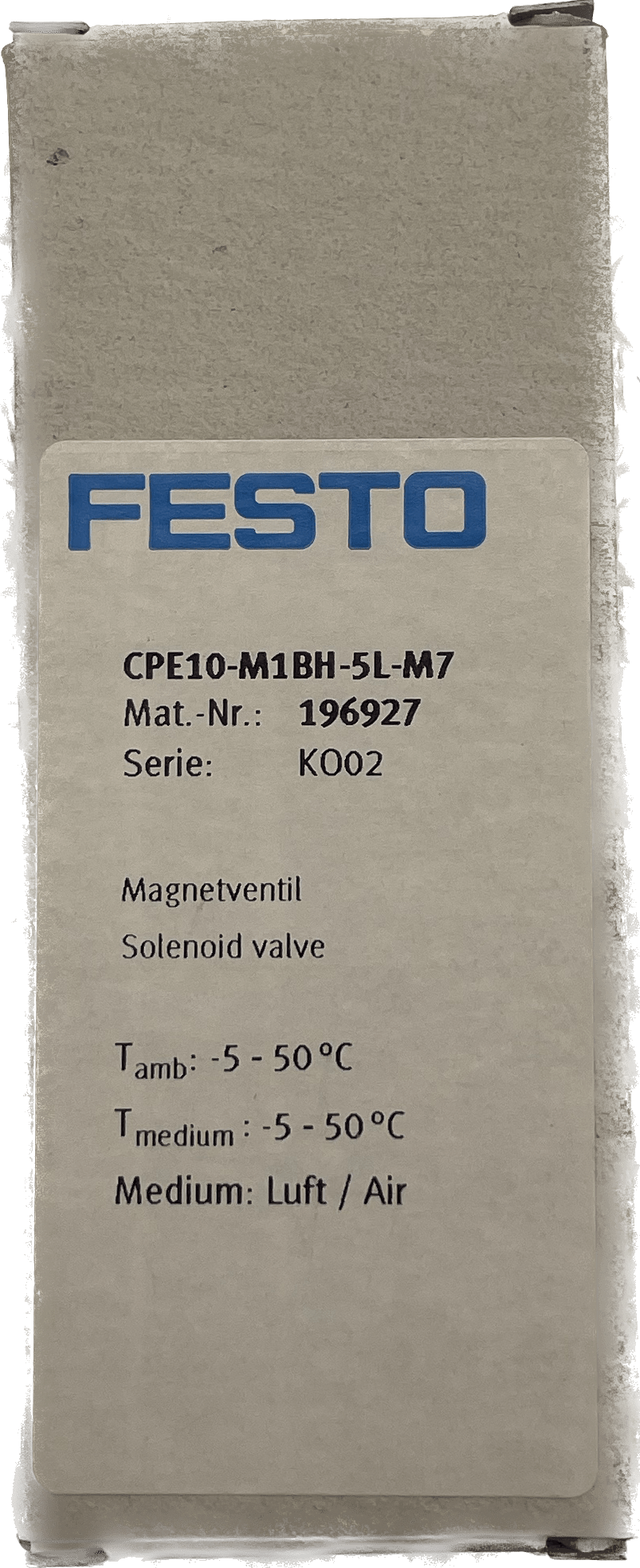 Festo Magnetventil CPE10-M1BH-5L-M7 - #product_category# | Klenk Maschinenhandel