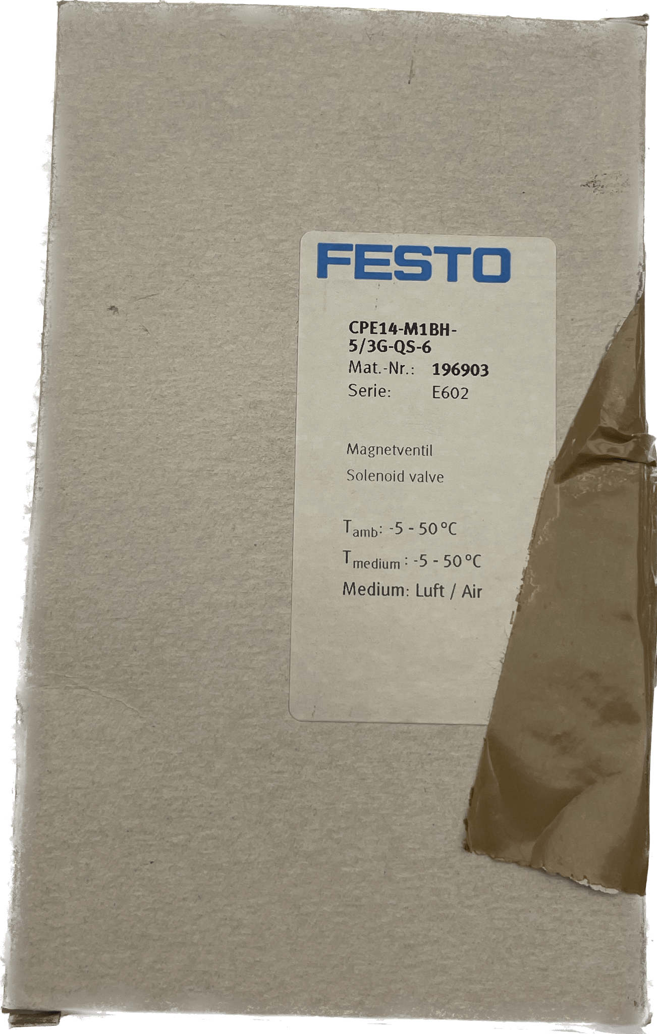 Festo Magnetventil CPE14-M1BH-5/3G-QS-6 - #product_category# | Klenk Maschinenhandel