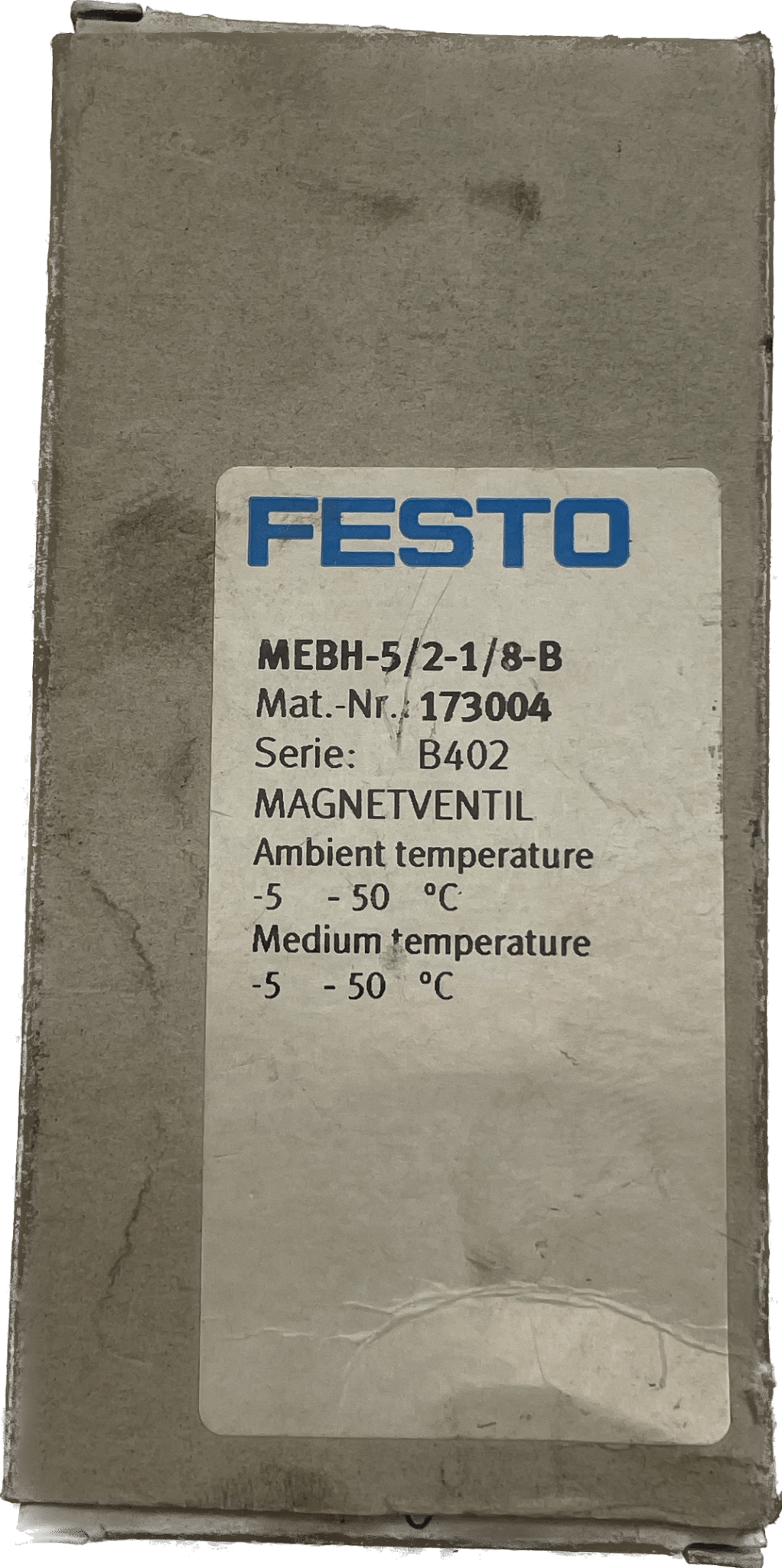 Festo Magnetventil MEBH-5/2-1/8-B - #product_category# | Klenk Maschinenhandel