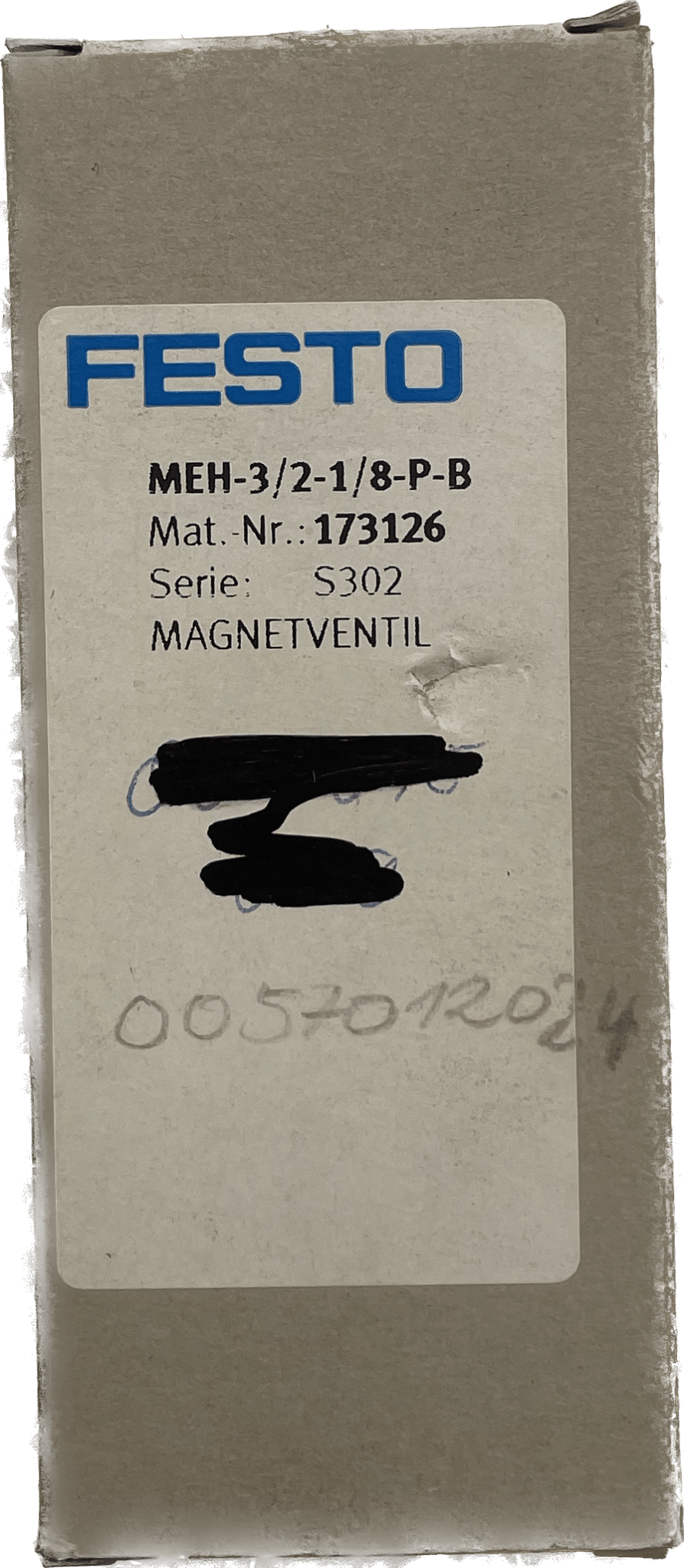 Festo Magnetventil MEH-3/2-1/8-P-B - #product_category# | Klenk Maschinenhandel