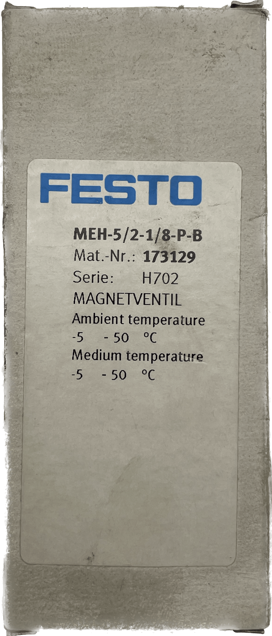 Festo Magnetventil MEH-5/2-1/8-P-B - #product_category# | Klenk Maschinenhandel