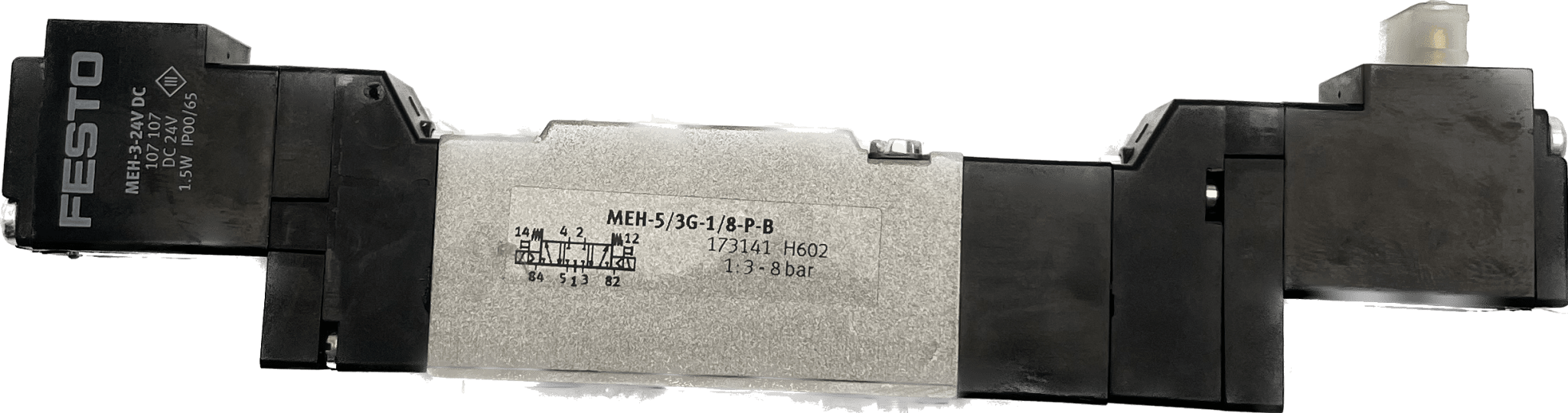 Festo Magnetventil MEH-5/3G-1/8-P-B - #product_category# | Klenk Maschinenhandel