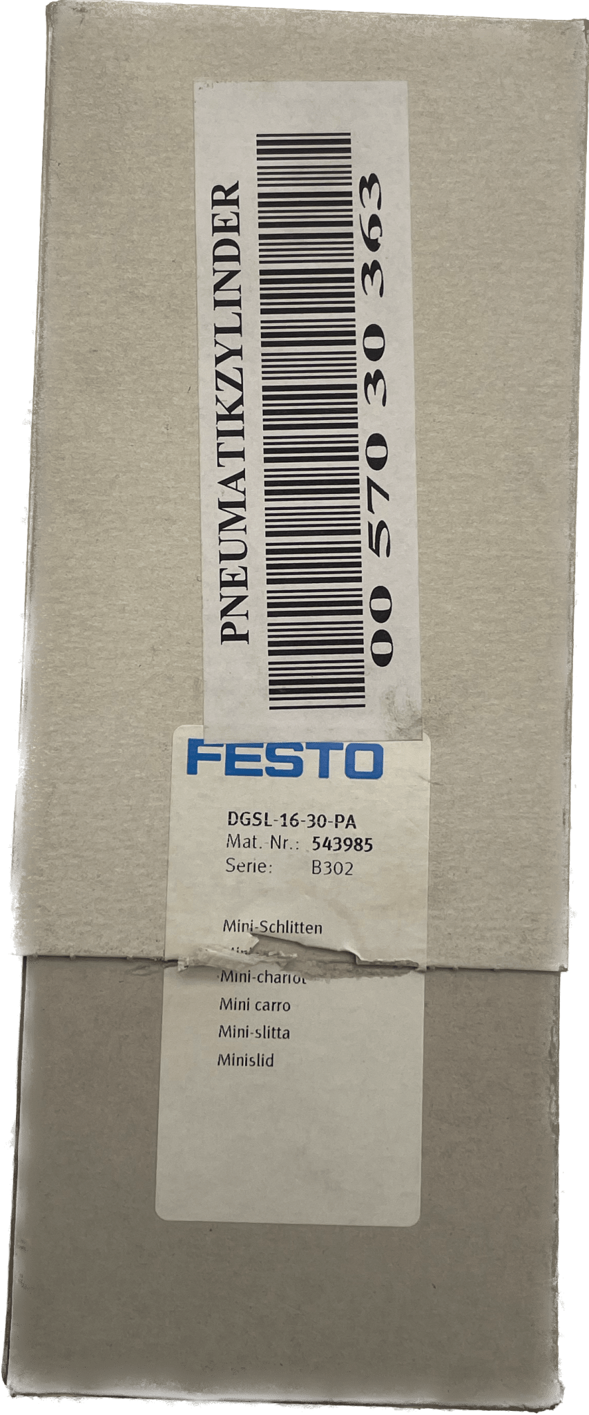 Festo Mini-Schlitten DGSL-16-30-PA - #product_category# | Klenk Maschinenhandel