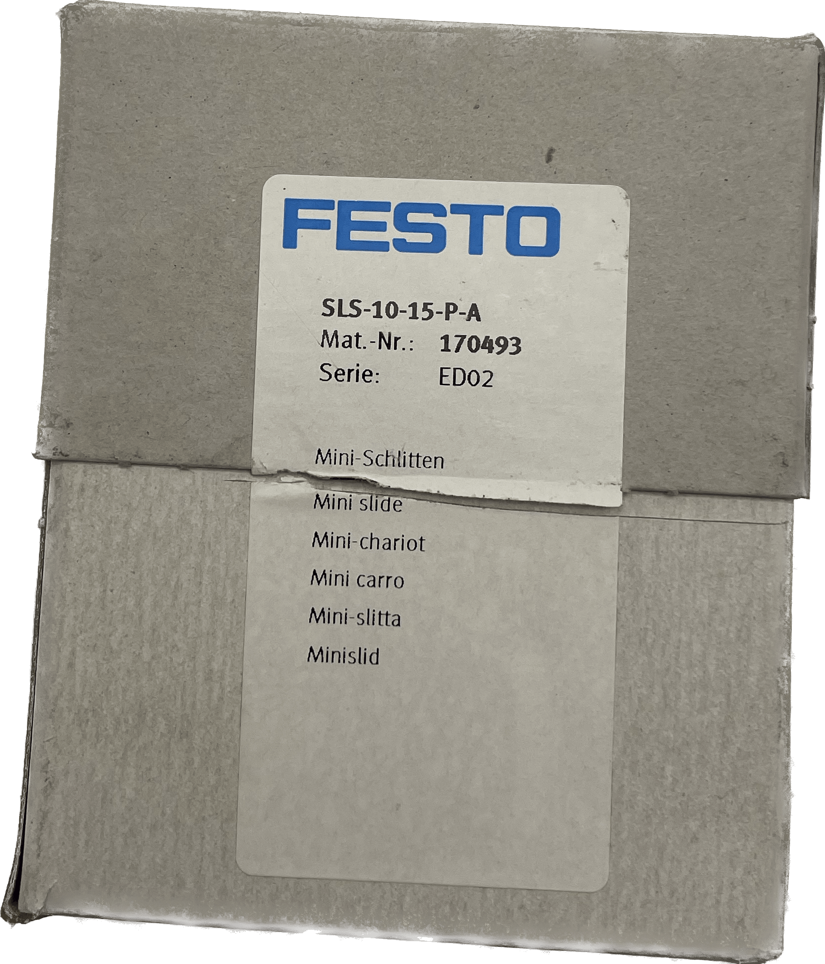 Festo Mini-Schlitten SLS-10-15-P-A - #product_category# | Klenk Maschinenhandel