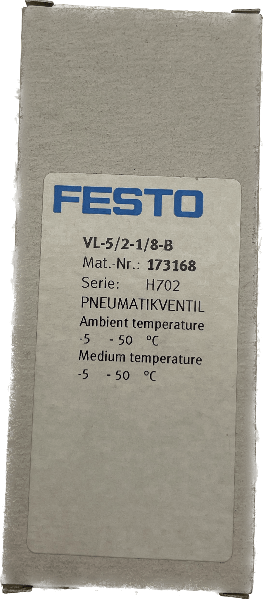 Festo Pneumatikventil VL-5/2-1/8-B - #product_category# | Klenk Maschinenhandel