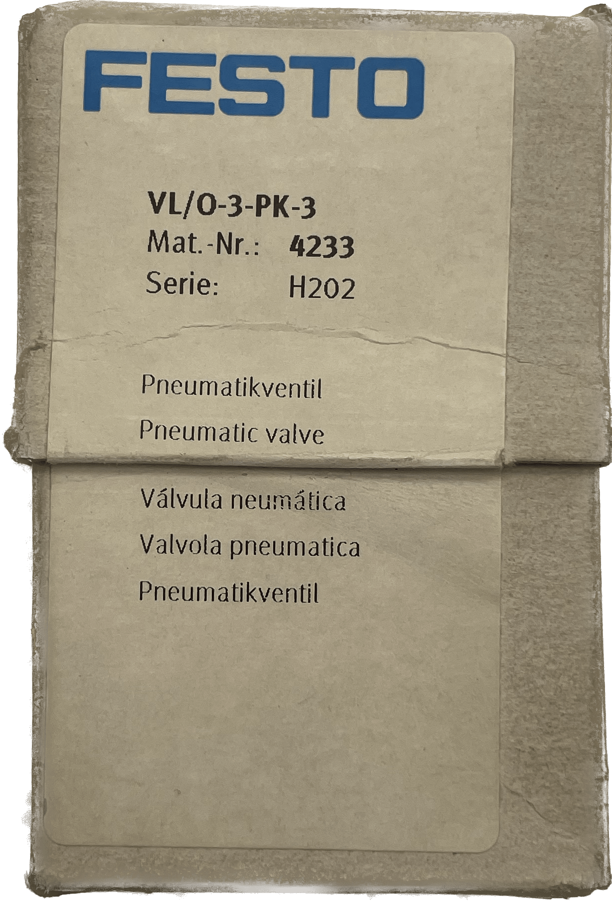 Festo Pneumatikventil VL/O-3-PK-3 - #product_category# | Klenk Maschinenhandel