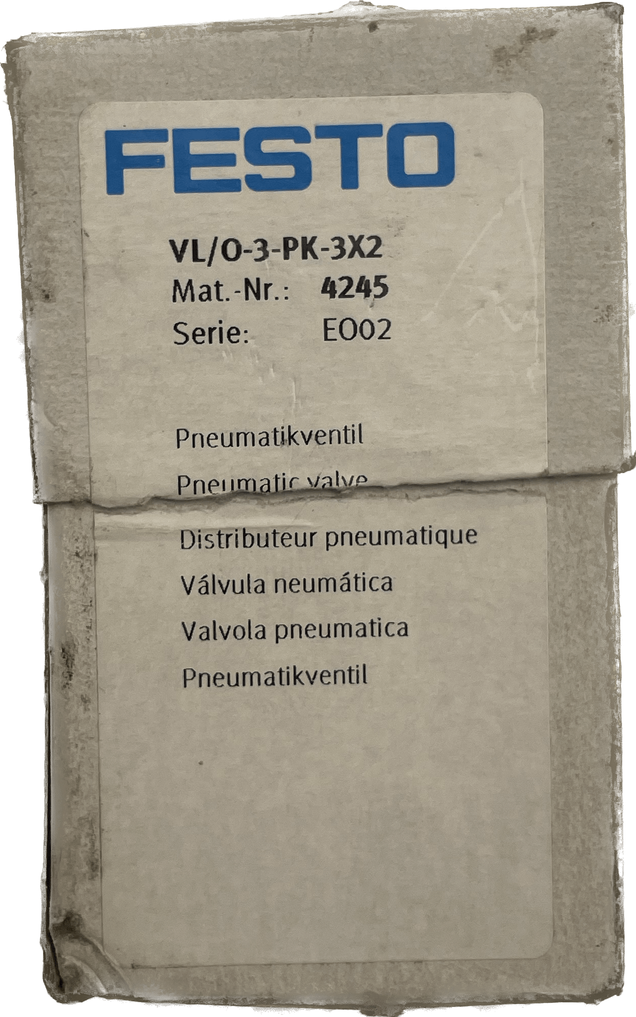 Festo Pneumatikventil VL/O-3-PK-3X2 - #product_category# | Klenk Maschinenhandel