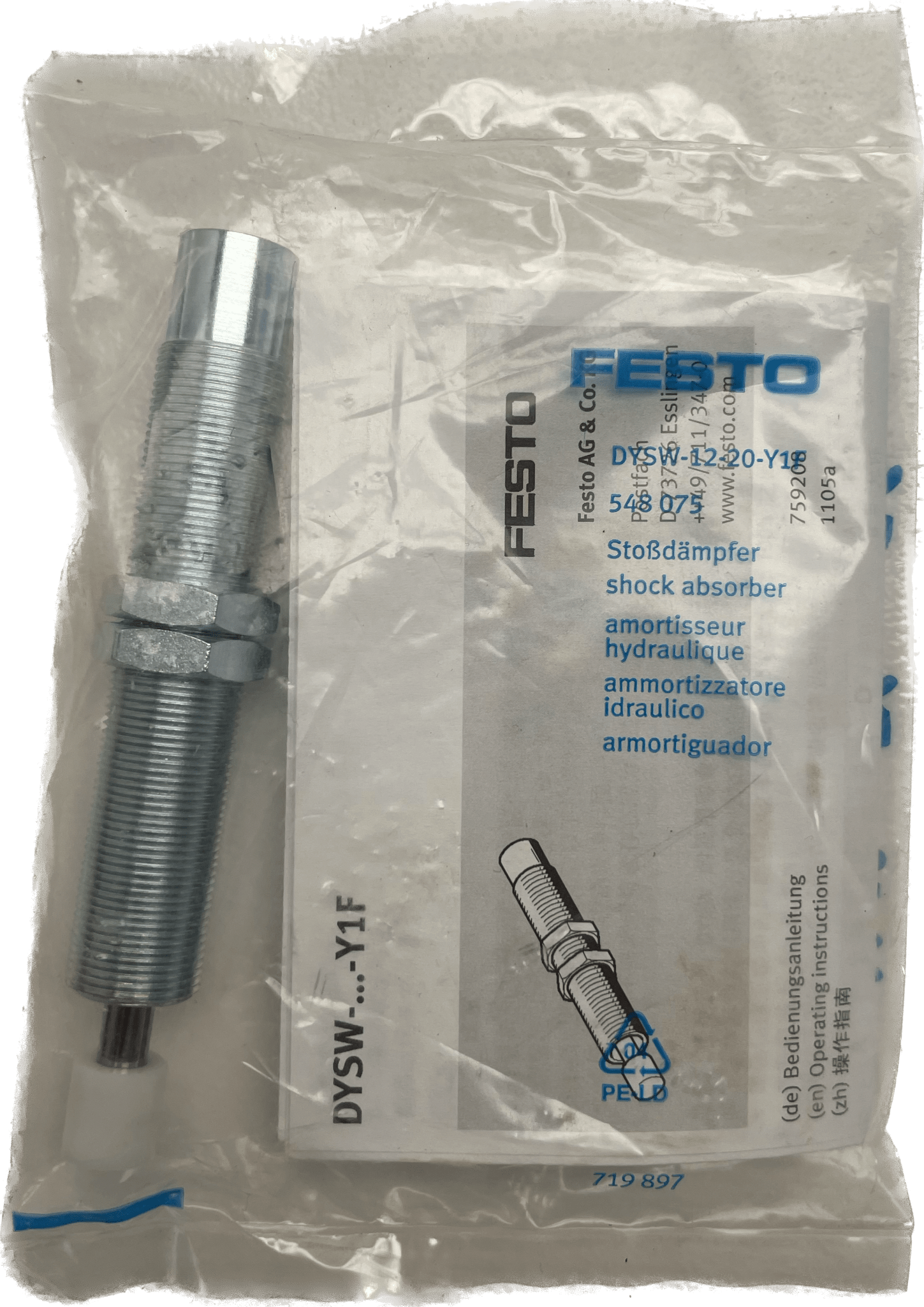 Festo Stoßdämpfer DYSW-12-20-Y1F - #product_category# | Klenk Maschinenhandel