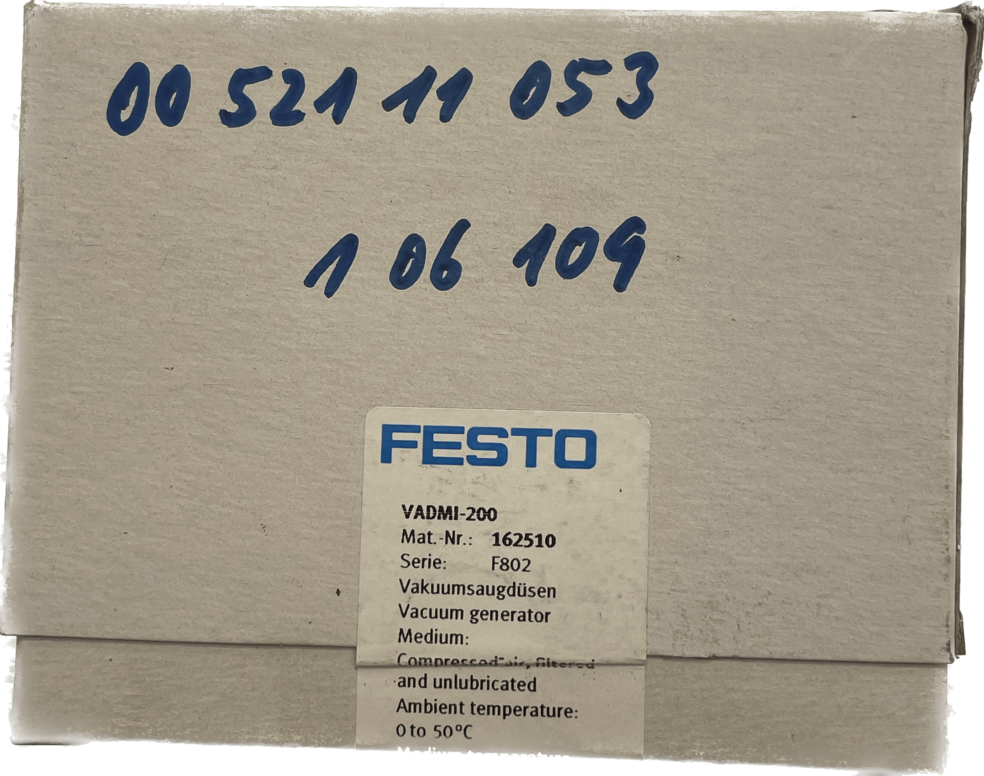 Festo Vakuumsaugdüse VADMI-200 - #product_category# | Klenk Maschinenhandel