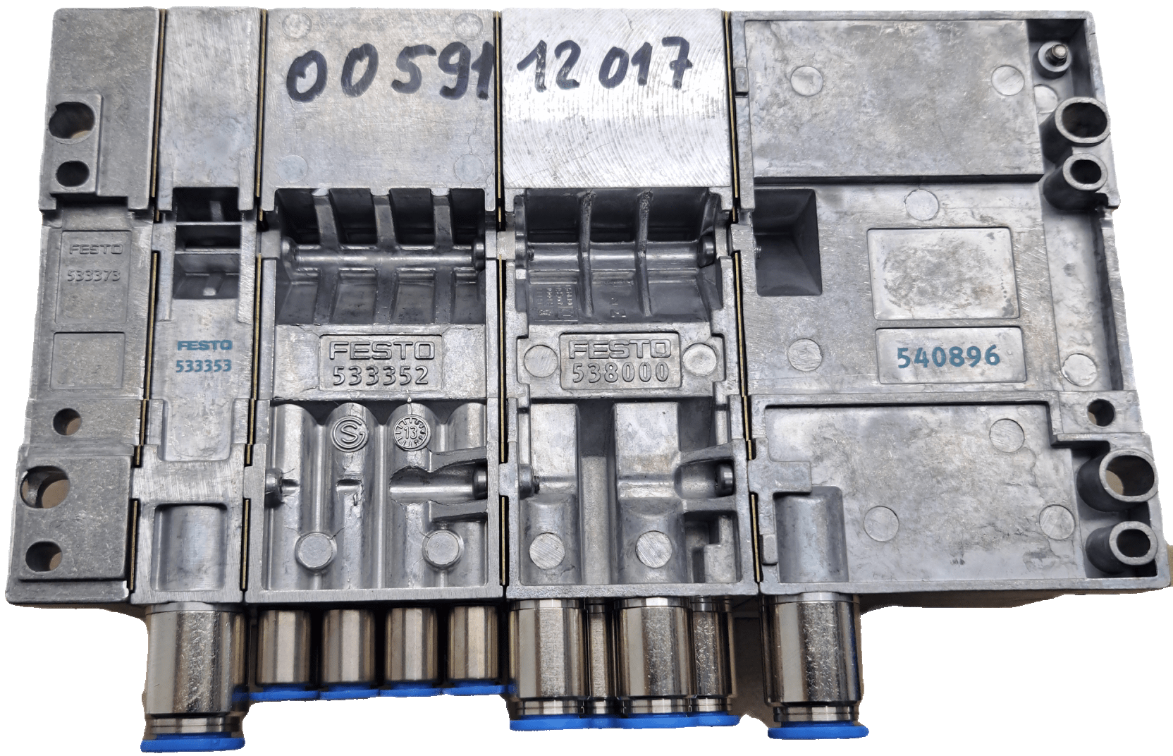 Festo Ventilinsel MPA-S mit Multipolanschluss / 32E-MPA / 32P-SGL-R-MBAU-JL3JL - #product_category# | Klenk Maschinenhandel