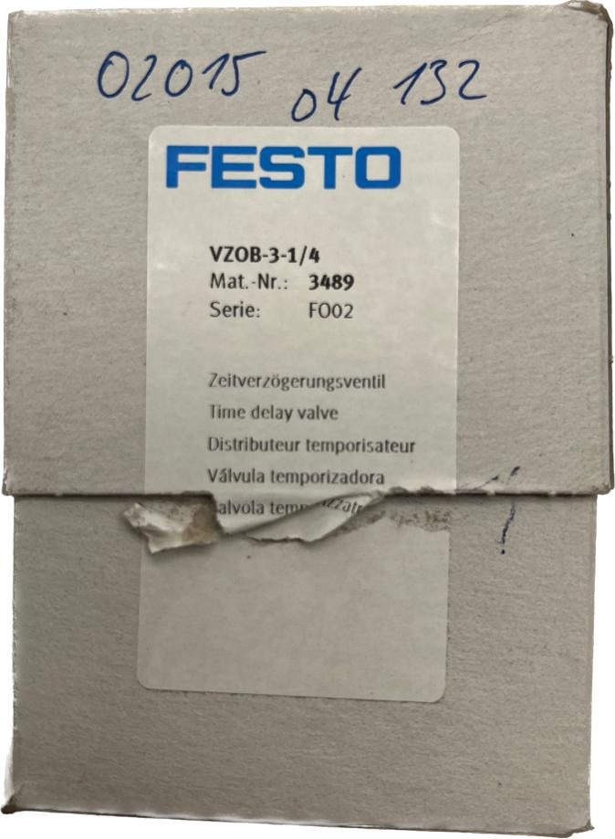 Festo VZOB-3-1/4 3489 - #product_category# | Klenk Maschinenhandel