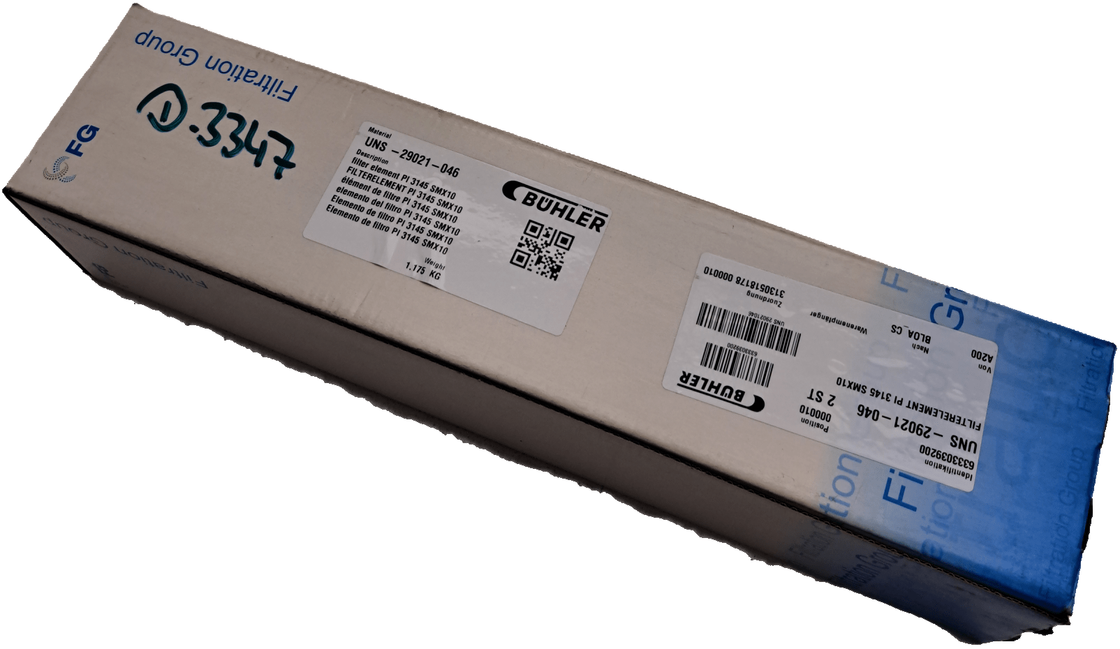 FiltrationGroup Filterfeinheit 2 bis 25 µm 77680374 PI3145 PS10 - #product_category# | Klenk Maschinenhandel