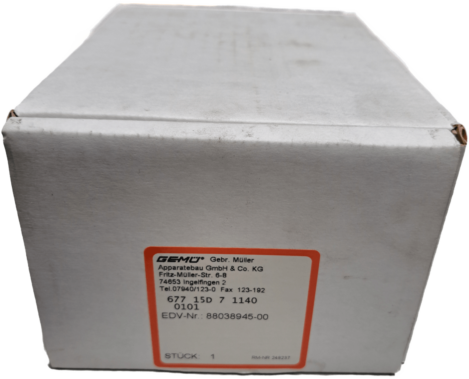 Gebrüder Müller Membranventil 677 15D 7 1140 0101 - #product_category# | Klenk Maschinenhandel