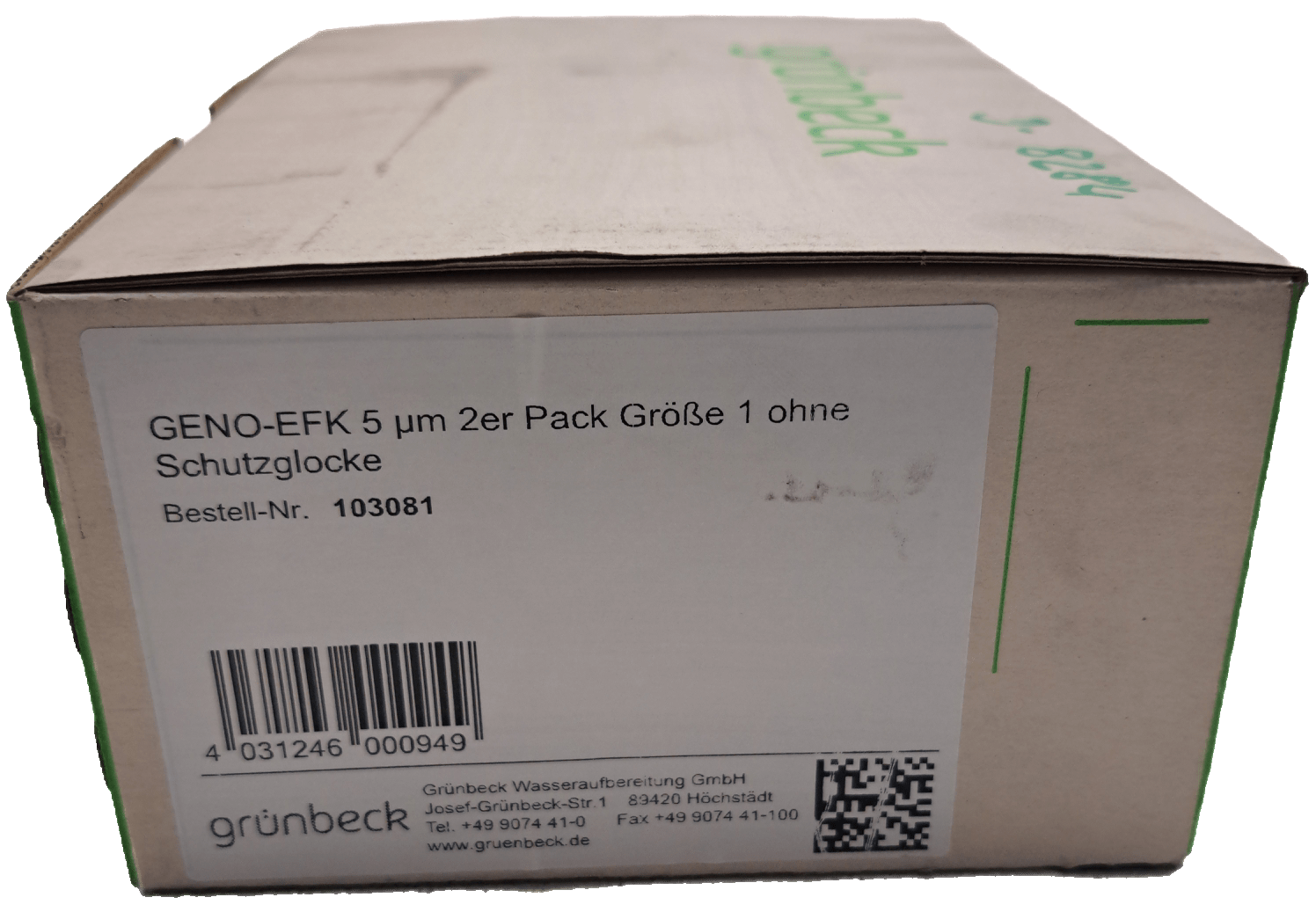 Grünbeck Ersatzfilterkerze 5 µm Filter 103081 - #product_category# | Klenk Maschinenhandel