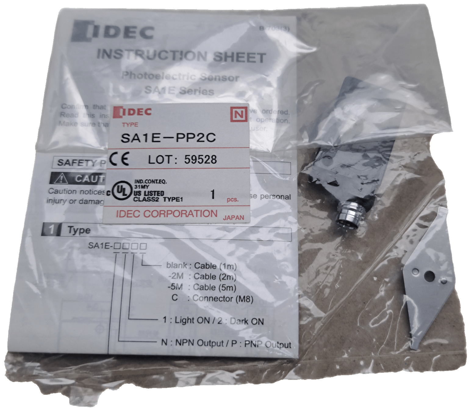 IDEC SA1E-PP2C Kubisch Optischer Sensor - #product_category# | Klenk Maschinenhandel