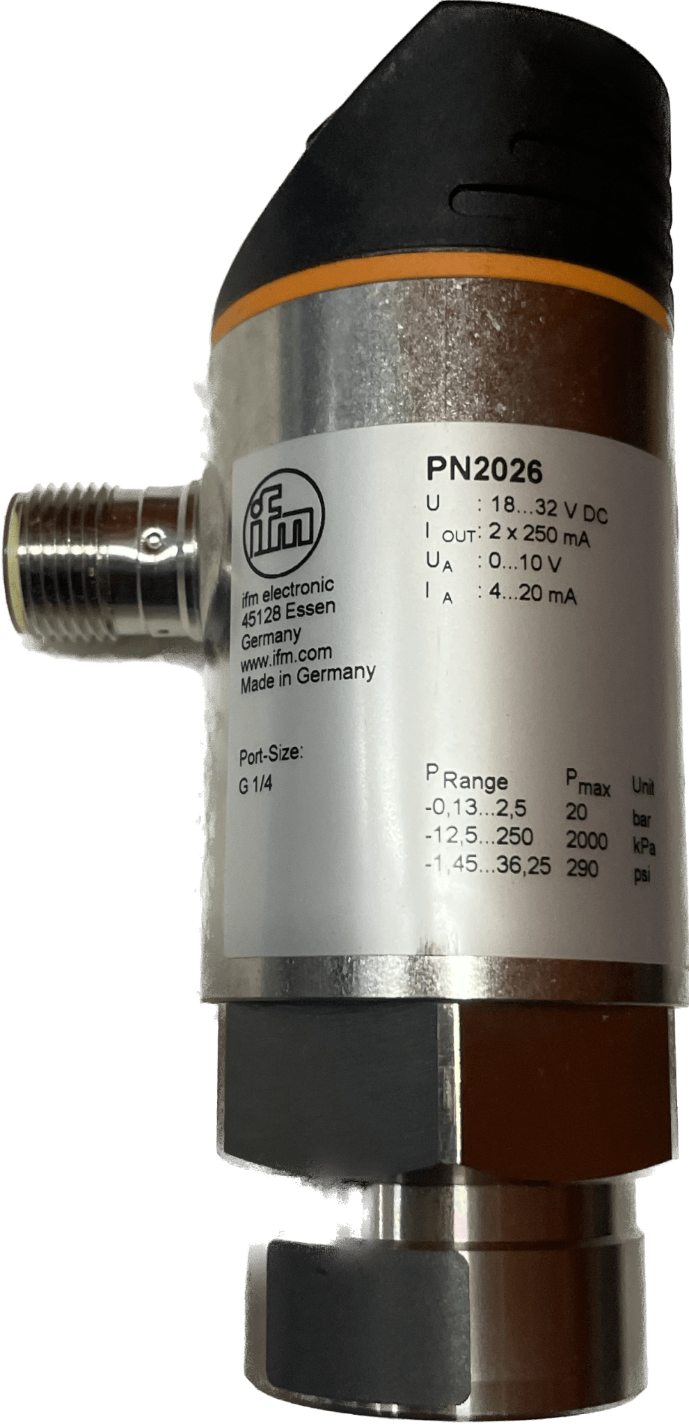 IFM PN2026 Drucksensor mit Display - #product_category# | Klenk Maschinenhandel