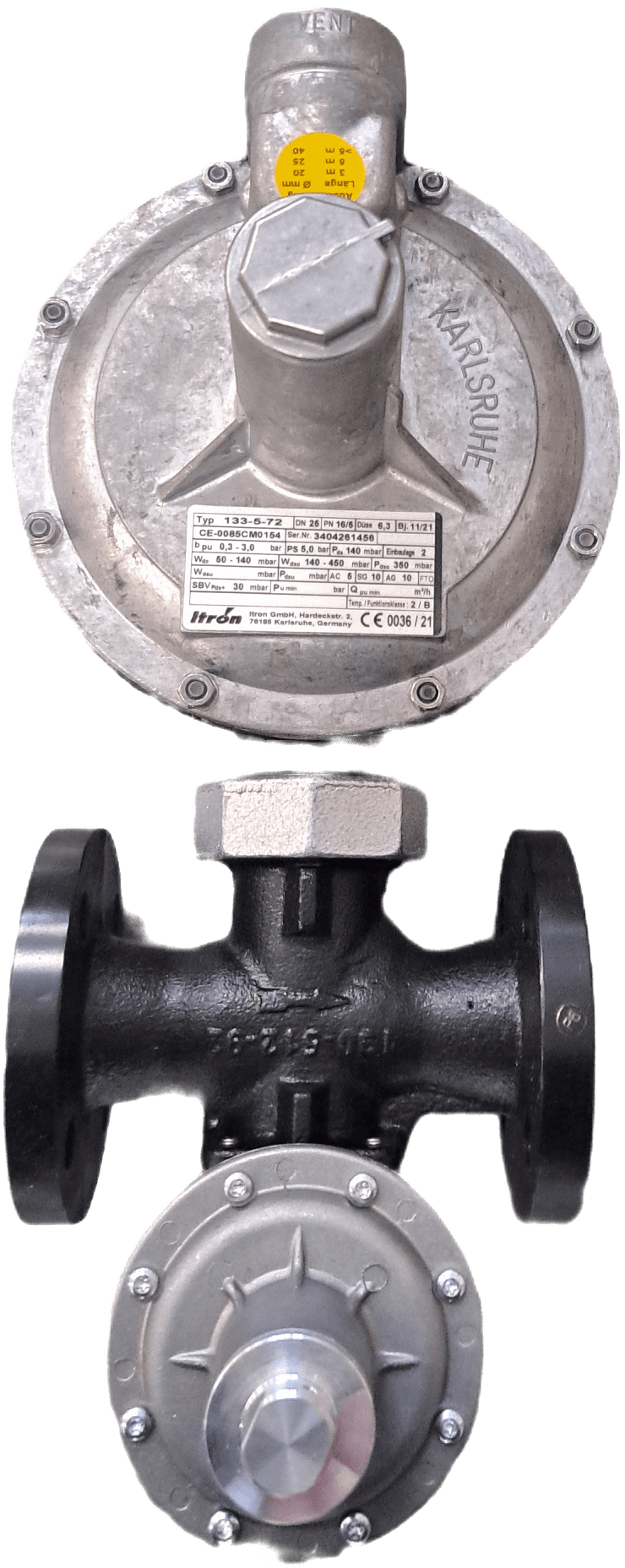 Itron Gasdruckregelgerät 133-5-72 - #product_category# | Klenk Maschinenhandel