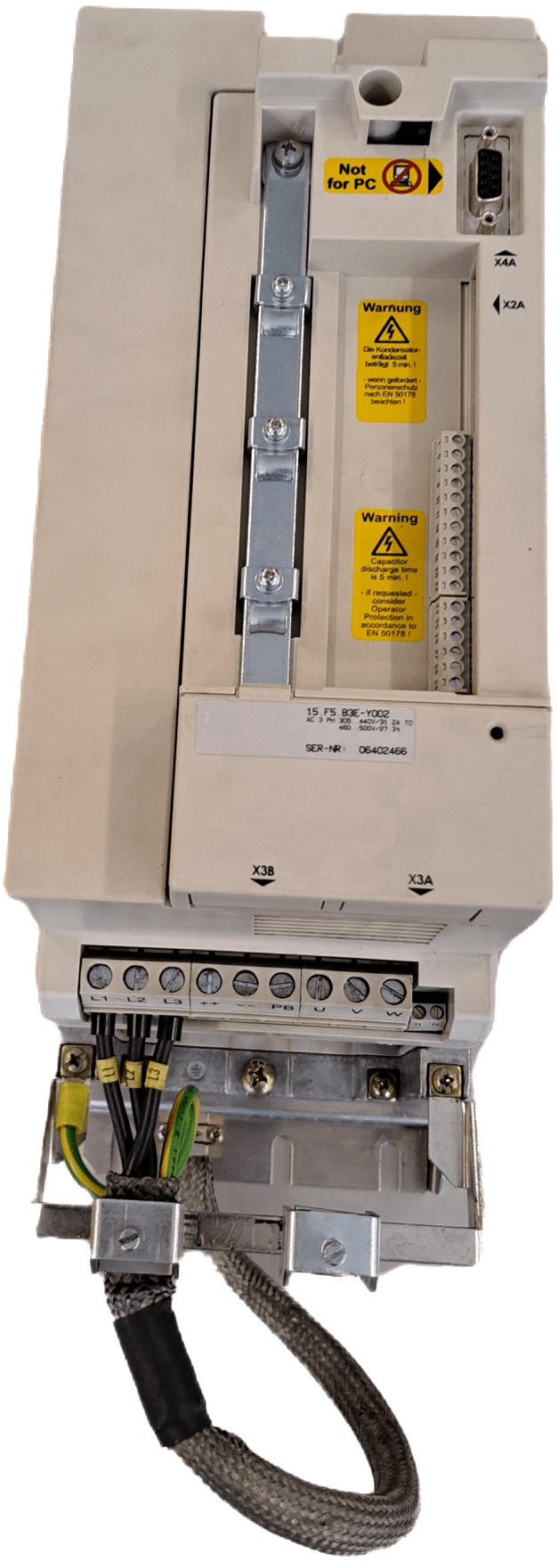 Karl E. Brinkmann GmbH 15.F5.B3E-Y002 Frequenzumrichter 17kvA / 11kW - #product_category# | Klenk Maschinenhandel