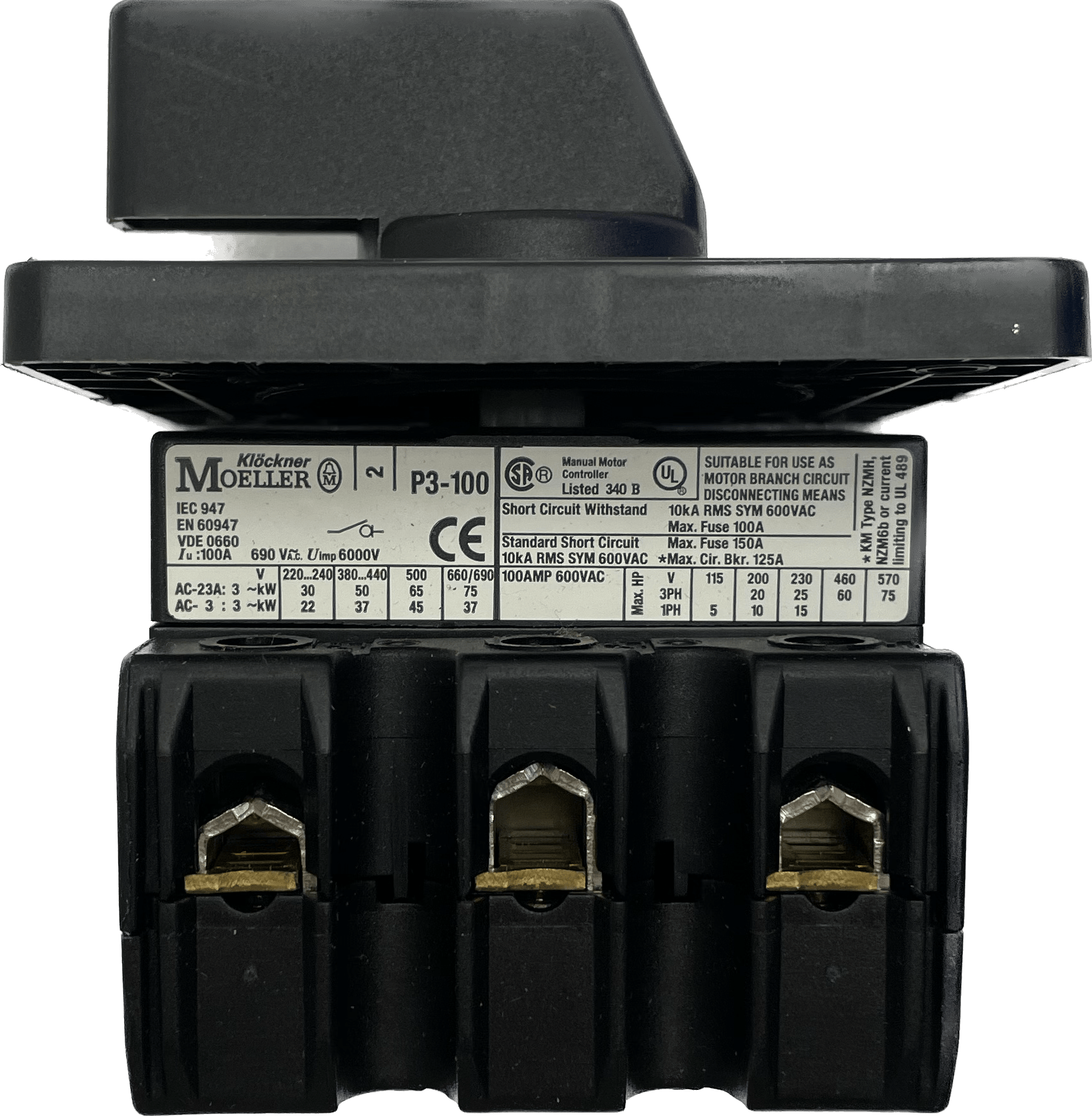 Klöckner Moeller P3-100/E - #product_category# | Klenk Maschinenhandel