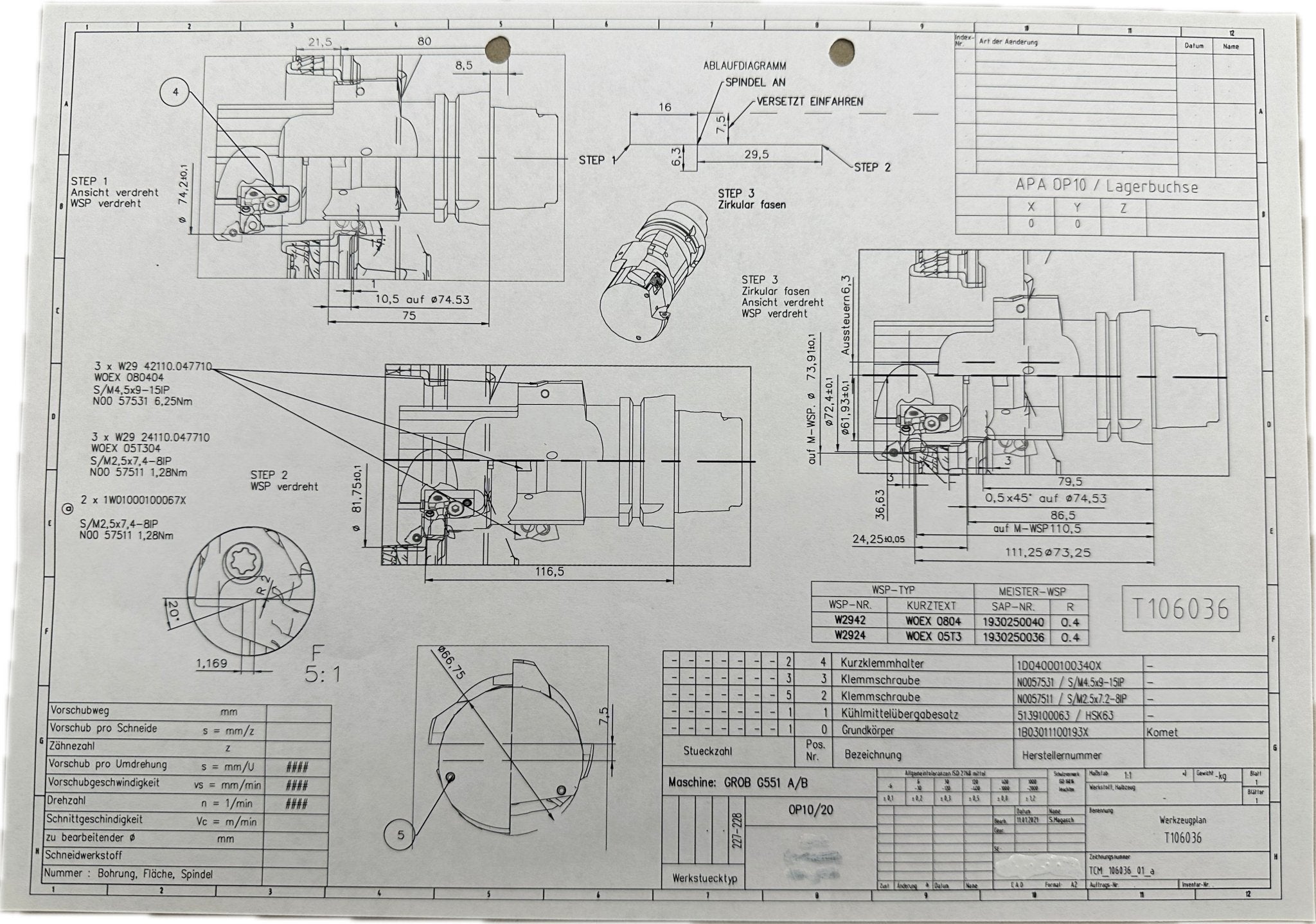 Komet Bohrstange mit HSK63 Grundkörper 1B03011100193X - #product_category# | Klenk Maschinenhandel