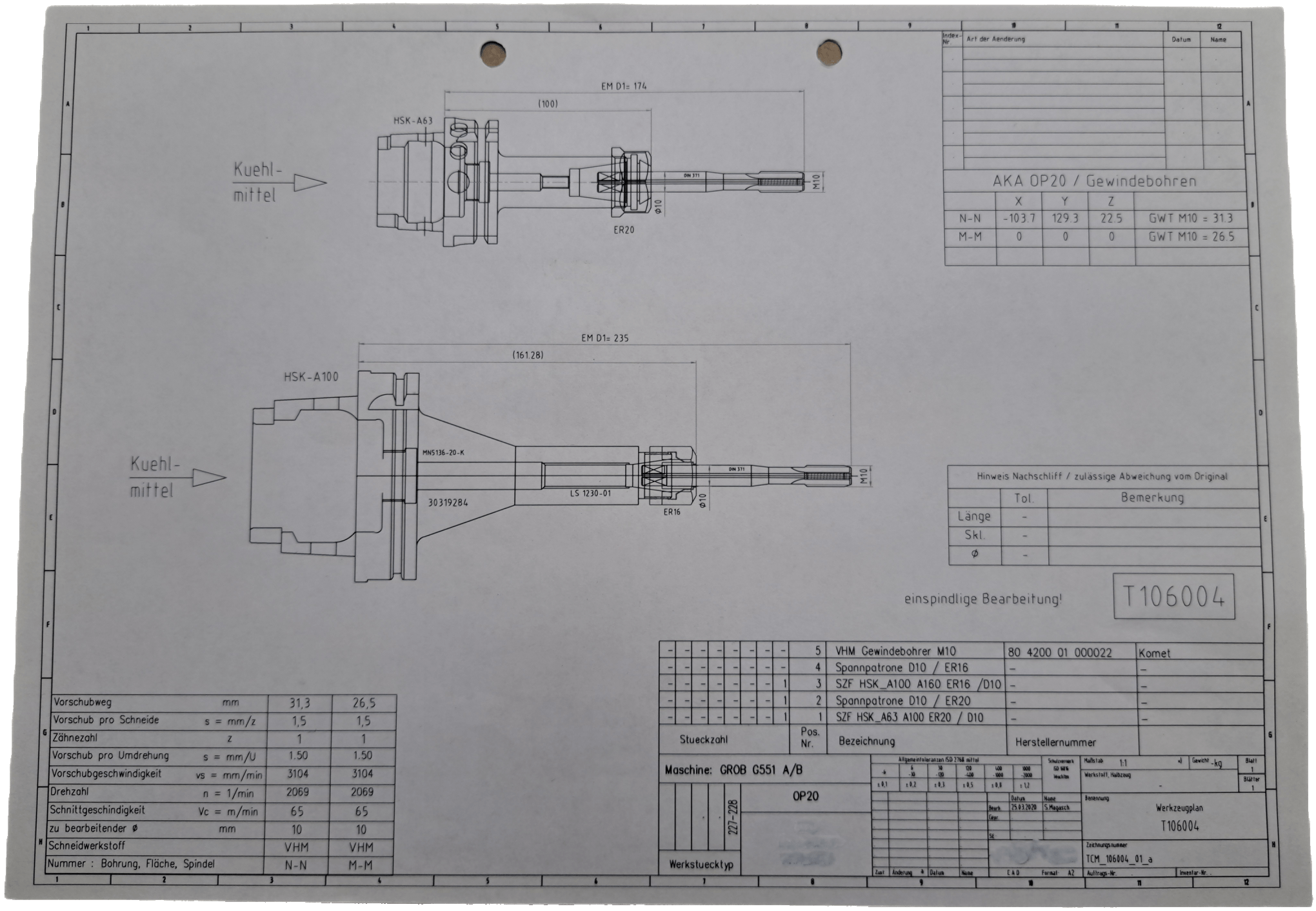 Komet VHM Gewindebohrer M10 - #product_category# | Klenk Maschinenhandel