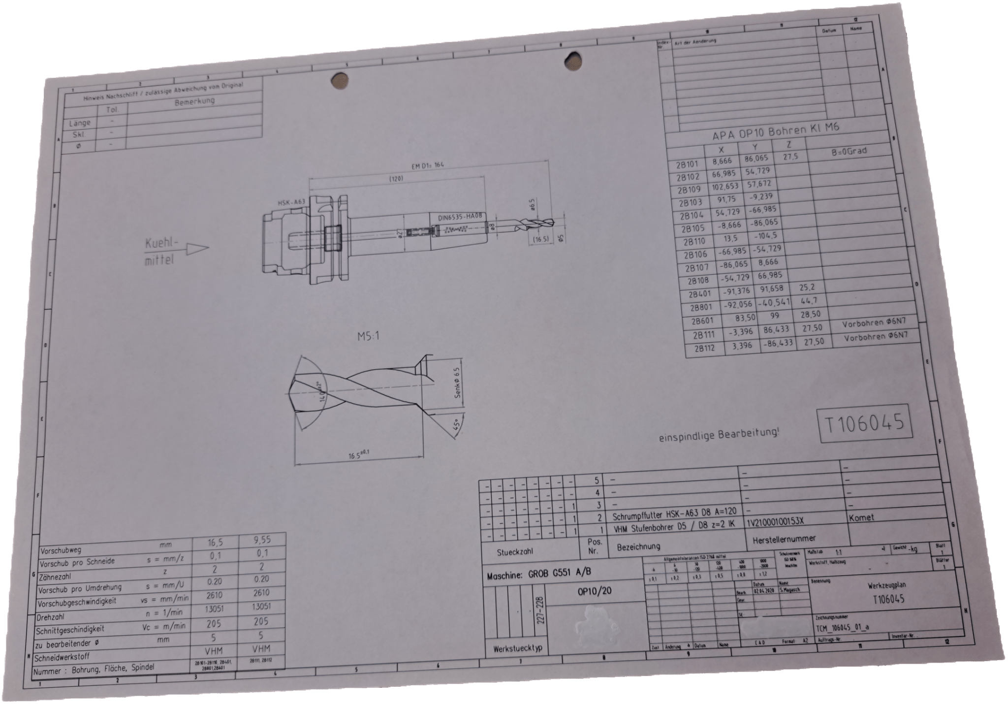 Komet VHM Stufenbohrer D5/D8 z=2 IK - #product_category# | Klenk Maschinenhandel