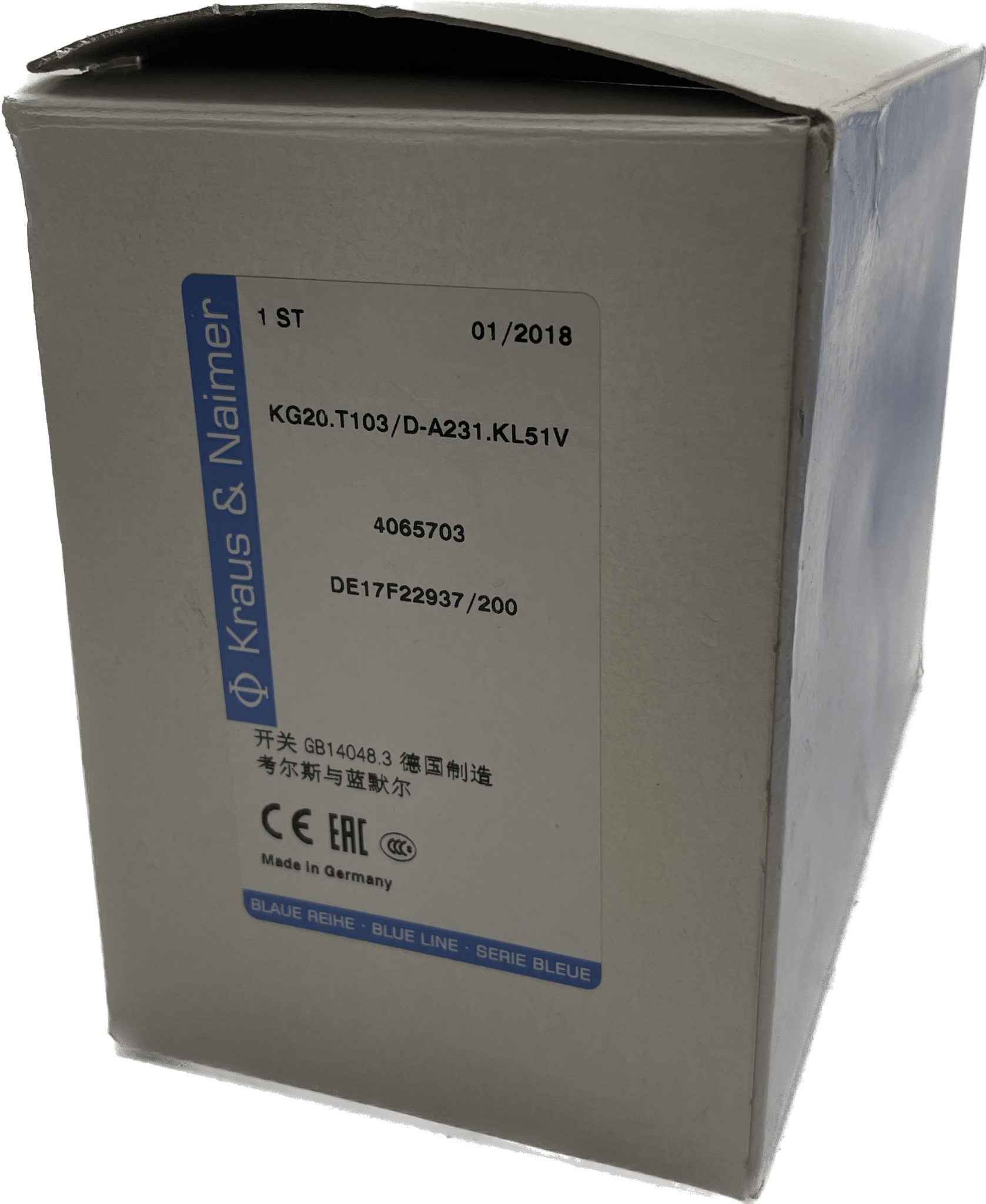 Kraus & Naimer KG20.T103/D-A231.KL51V - #product_category# | Klenk Maschinenhandel