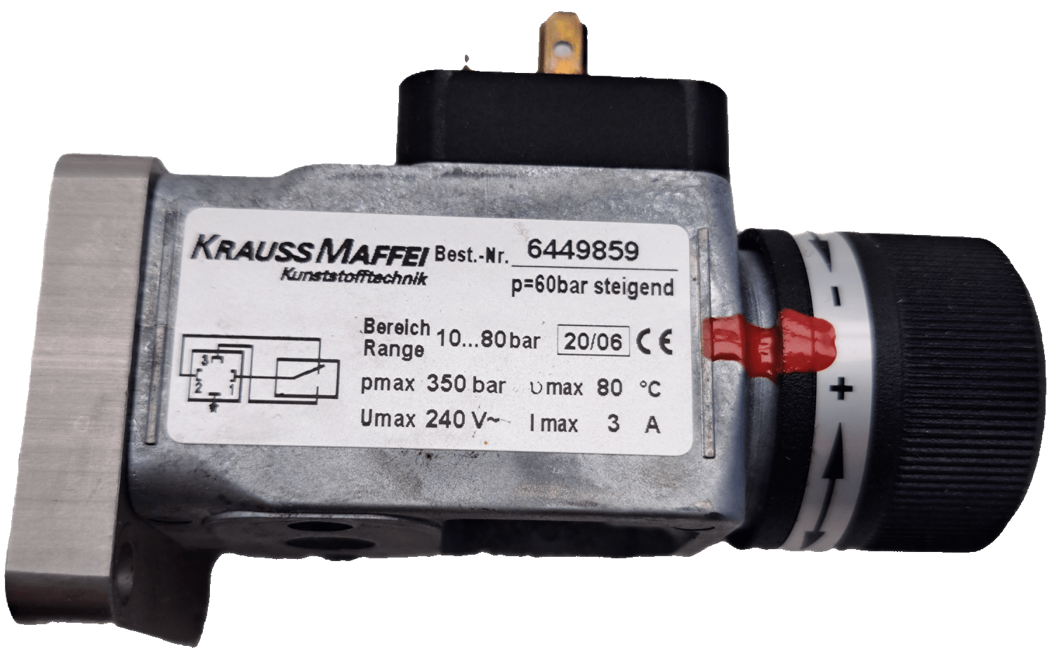 KraussMaffei Druckschalter 6449859 - #product_category# | Klenk Maschinenhandel