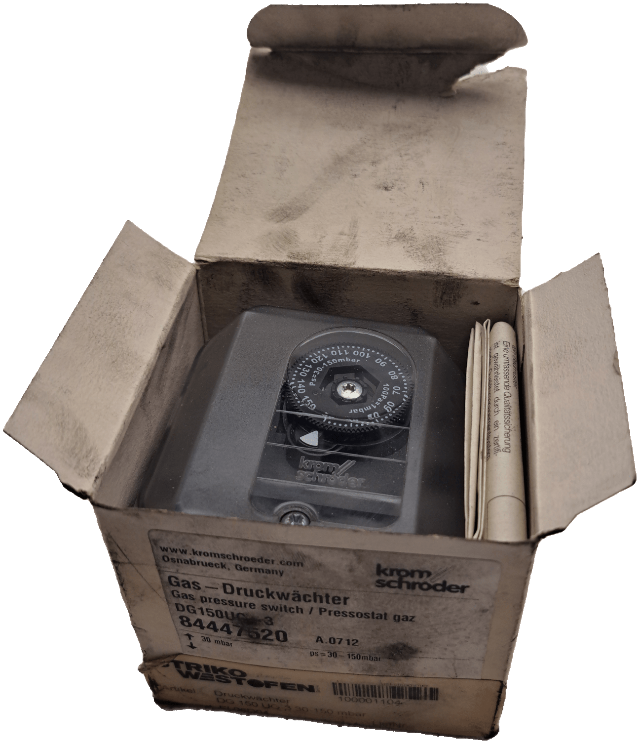 Kromschröder Gas-Druckwächter DG150UG3 - #product_category# | Klenk Maschinenhandel