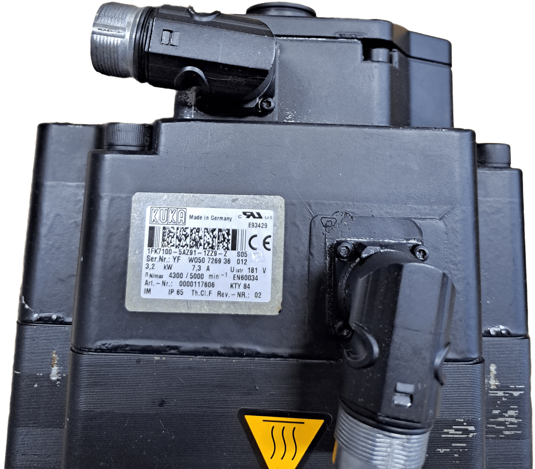 KUKA 1FK7100-5AZ91-1ZZ9-Z505 mit Getriebe(2) - #product_category# | Klenk Maschinenhandel