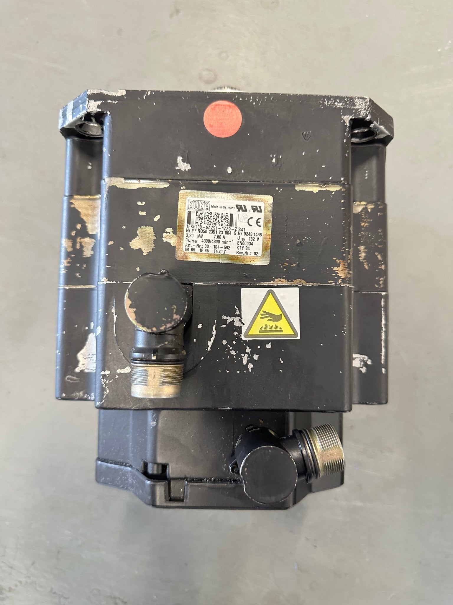 Kuka Servomotor 1FK6100-8AZ91-1ZZ9-Z541 - #product_category# | Klenk Maschinenhandel