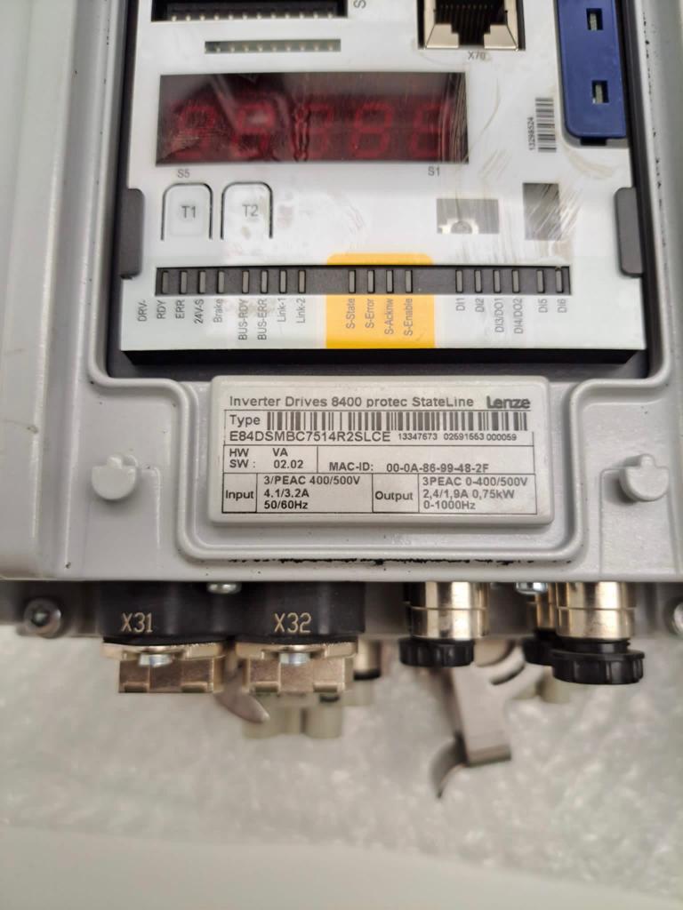 Lenze 8400 protec E84DSMBC7514R2SLCE - #product_category# | Klenk Maschinenhandel