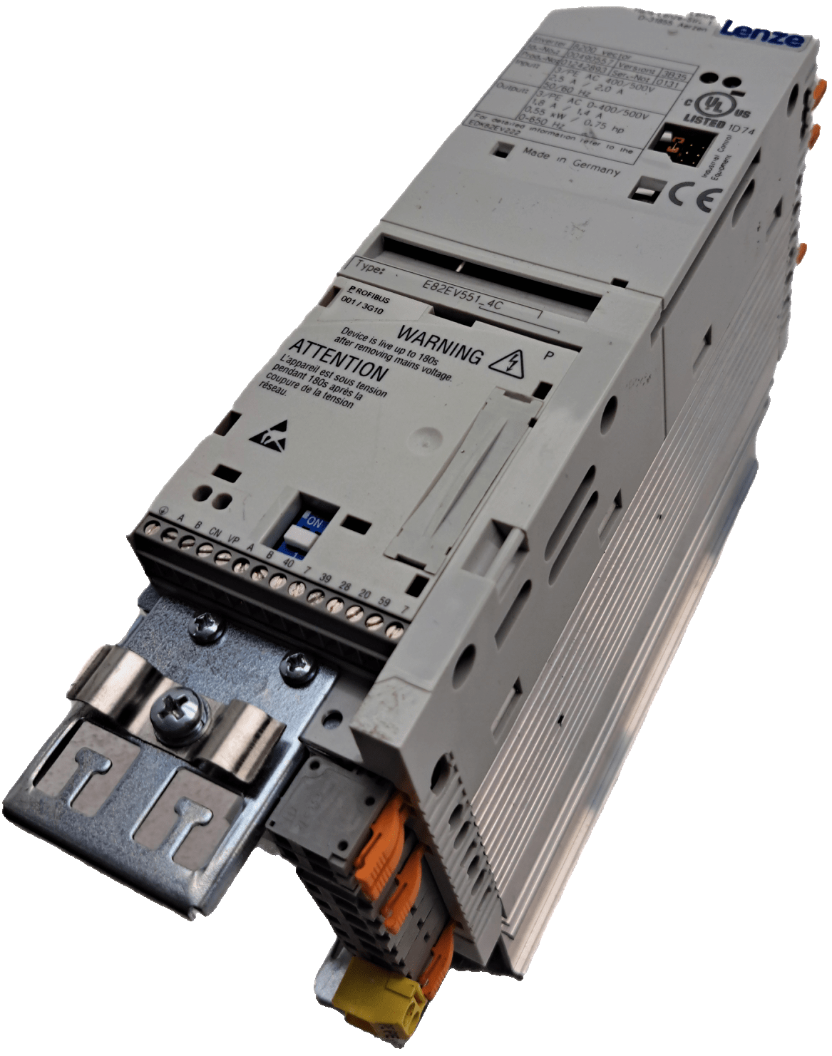 Lenze Frequenzumrichter 8200 vector E82EV551K4C - #product_category# | Klenk Maschinenhandel